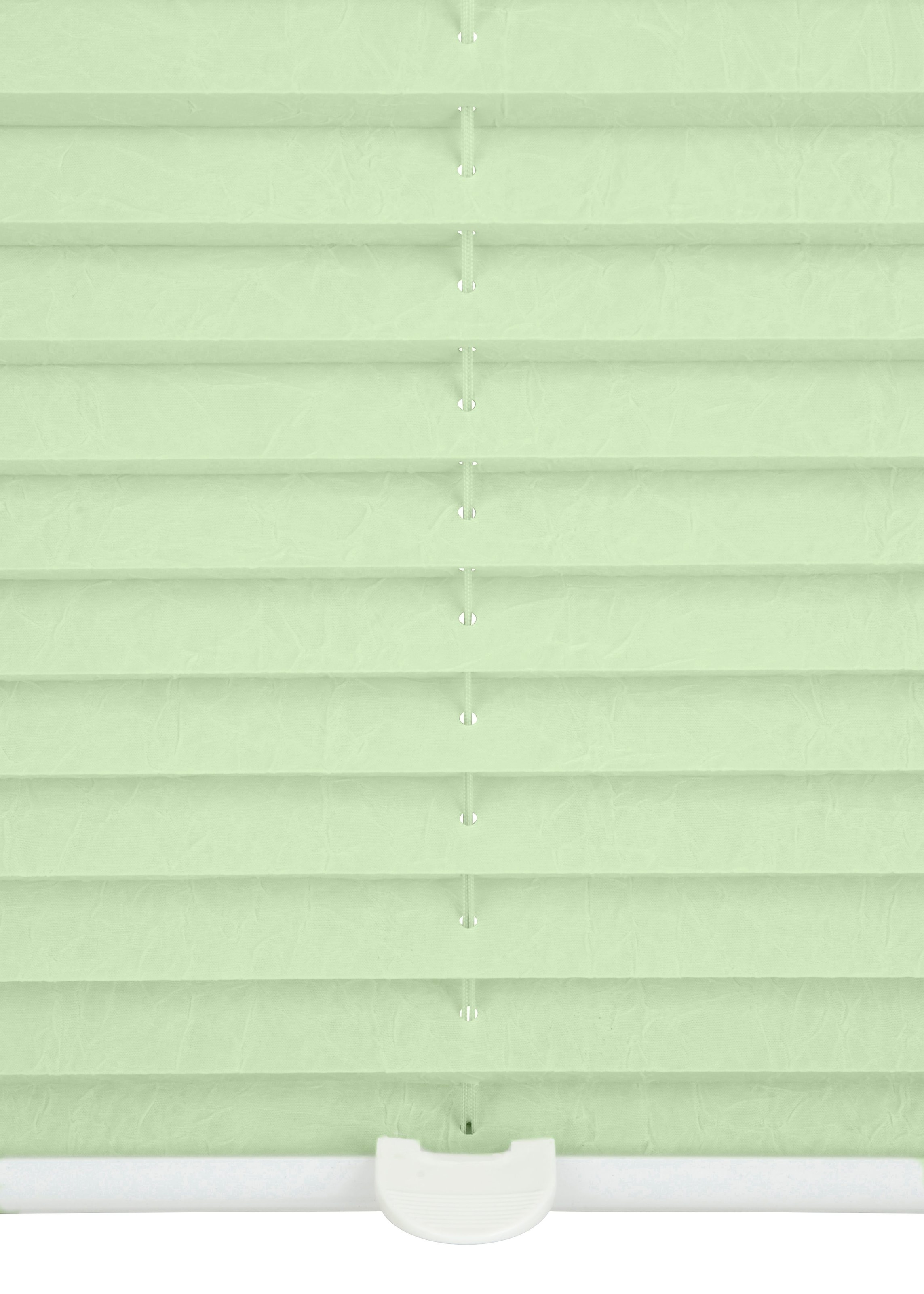 my home Plissee »DAHRA«, Lichtschutz, ohne Bohren, verspannt, im Fixmass, Crushed-Optik