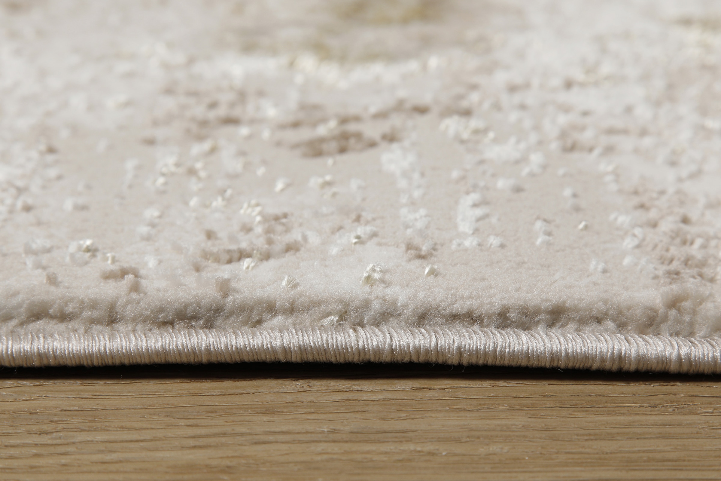 GOODproduct Teppich »Aeliana« rechteckig 12 mm Höhe weicher Kurzflor, Hoch Tief, Skandi, Vintage, Wohnzimmer, Schlafzimmer