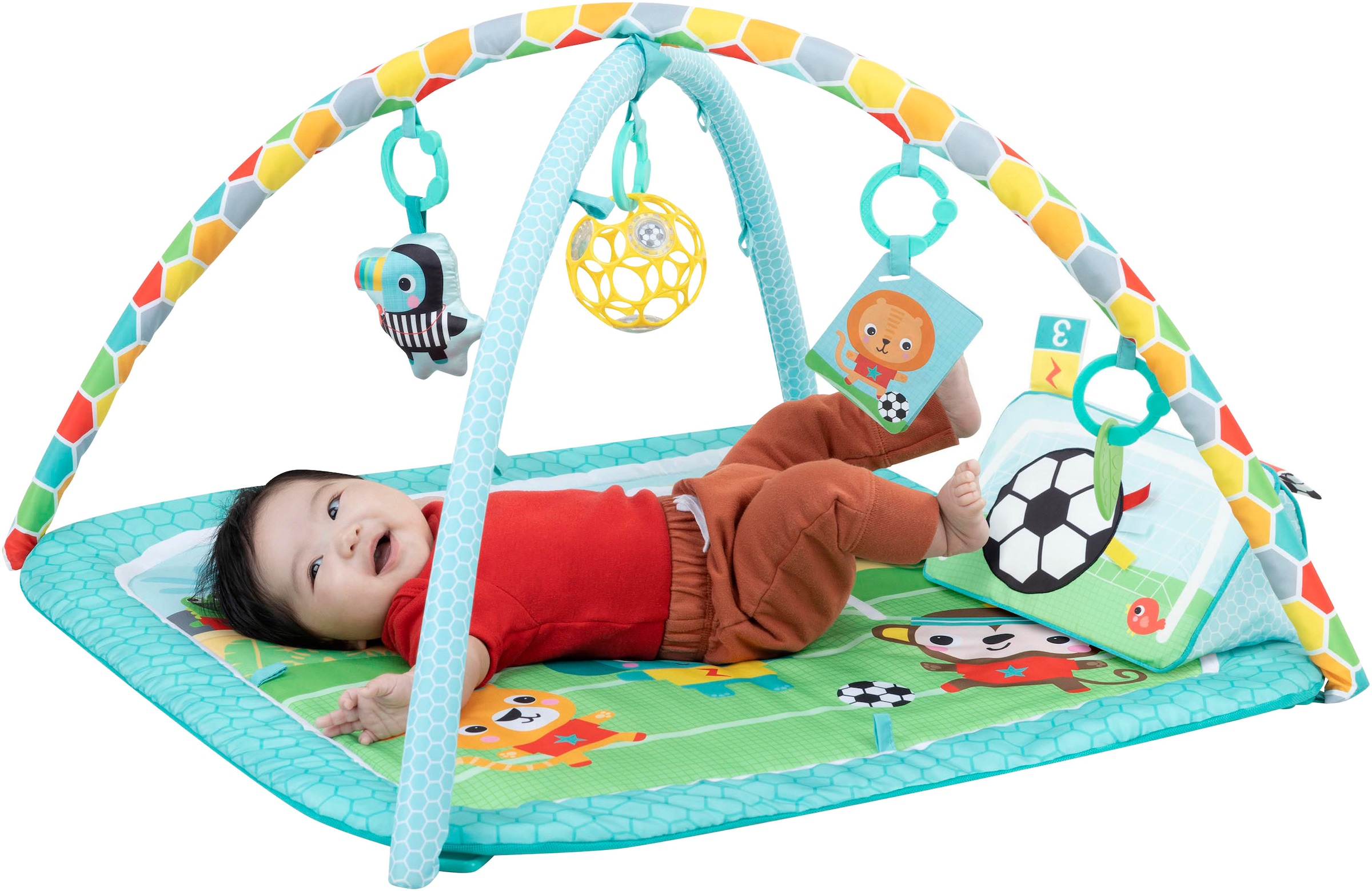 Bright Starts Arche de jeu »Grip & Kick Activity Gym« mit Licht- und Soundeffekt