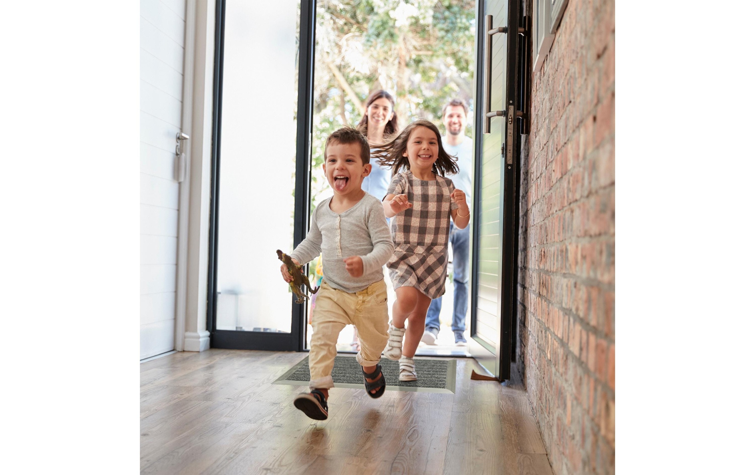 relaxdays Fussmatte »Aluminium«