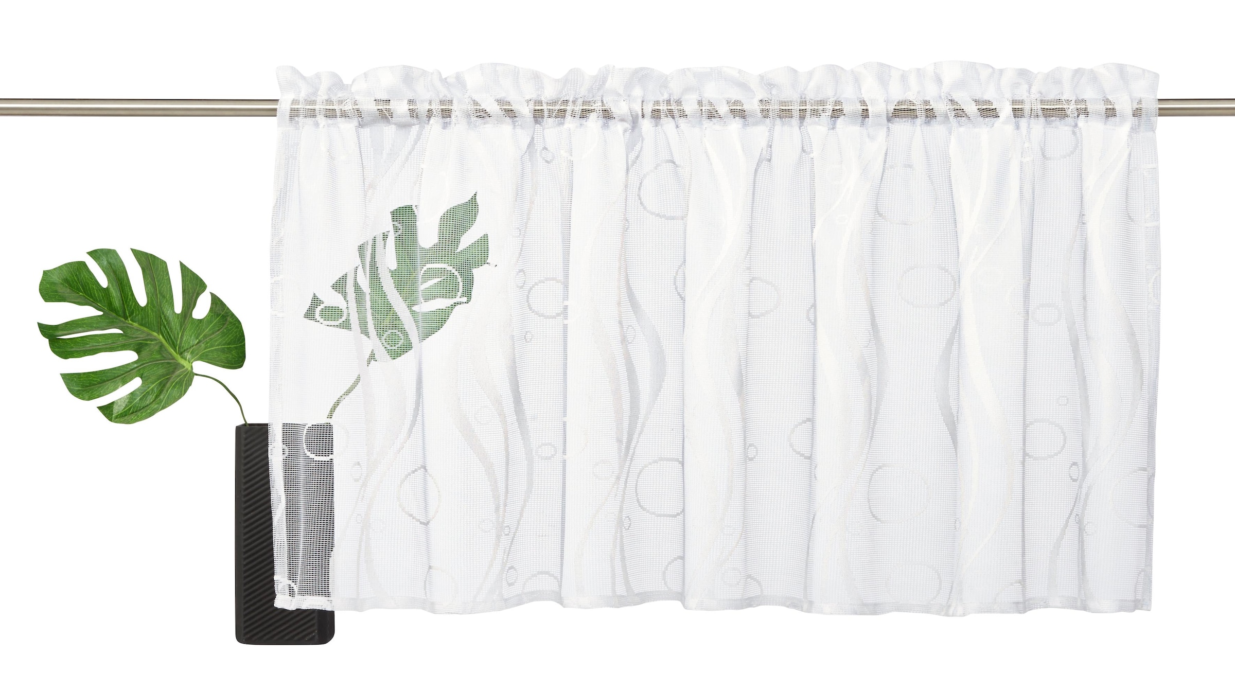 »Ramon«, Scheibengardine home günstig (1 St.), Polyester kaufen Jacquard, my Transparent,