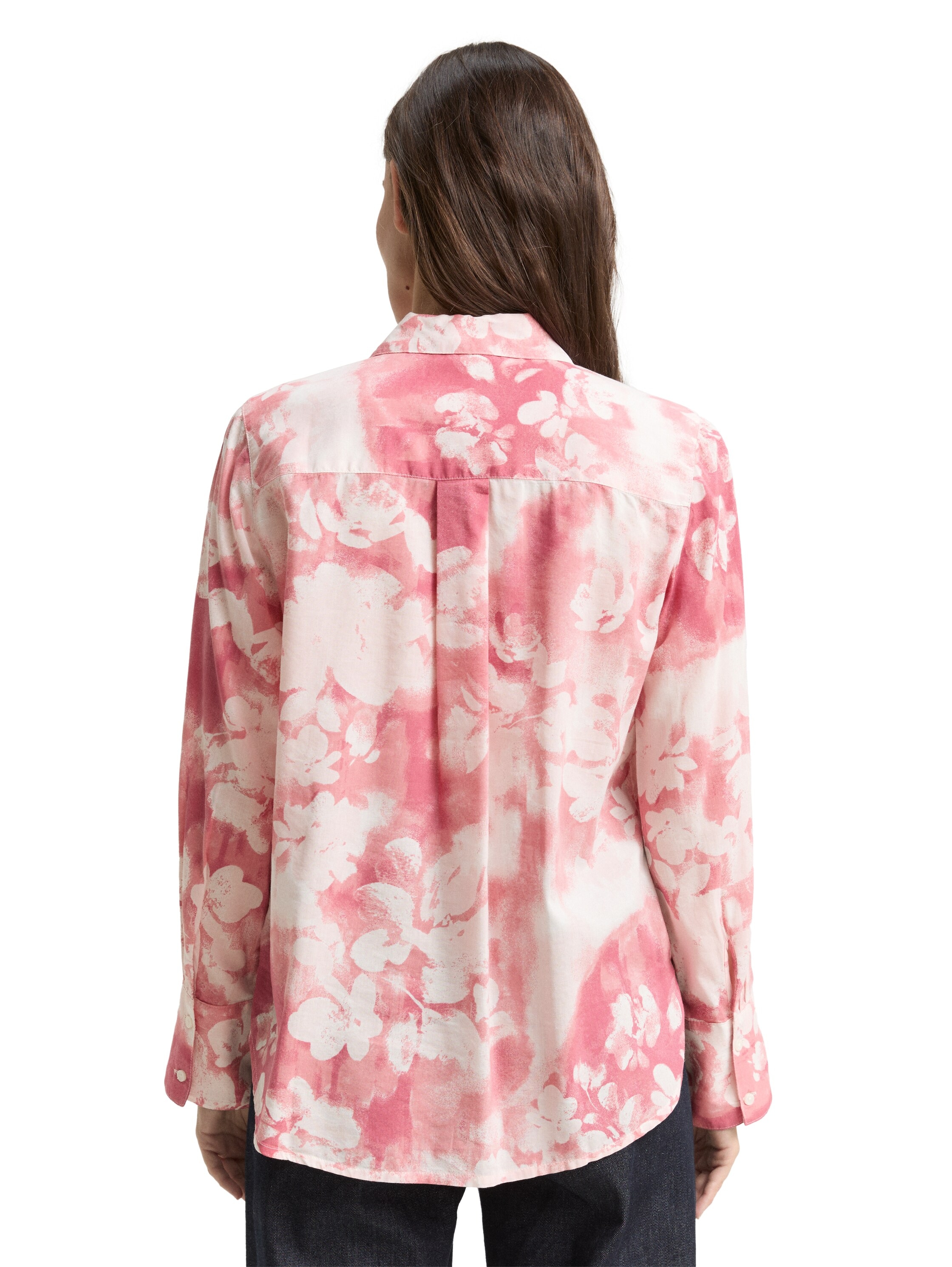 TOM TAILOR Blouse chemise avec motif