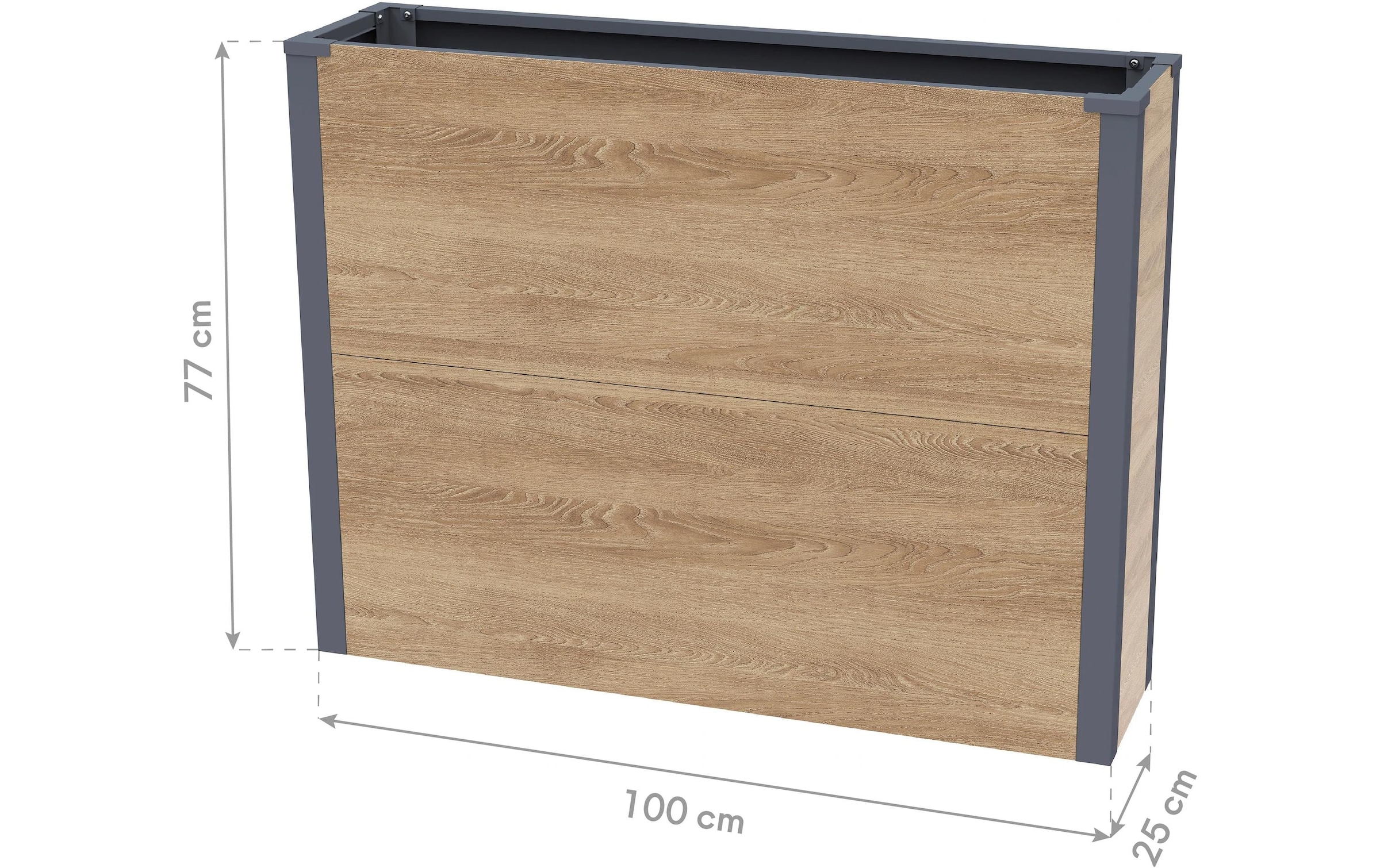 WESTMANN Lit surélevé »Talus XL« LxPxH : 100x25x77 cm