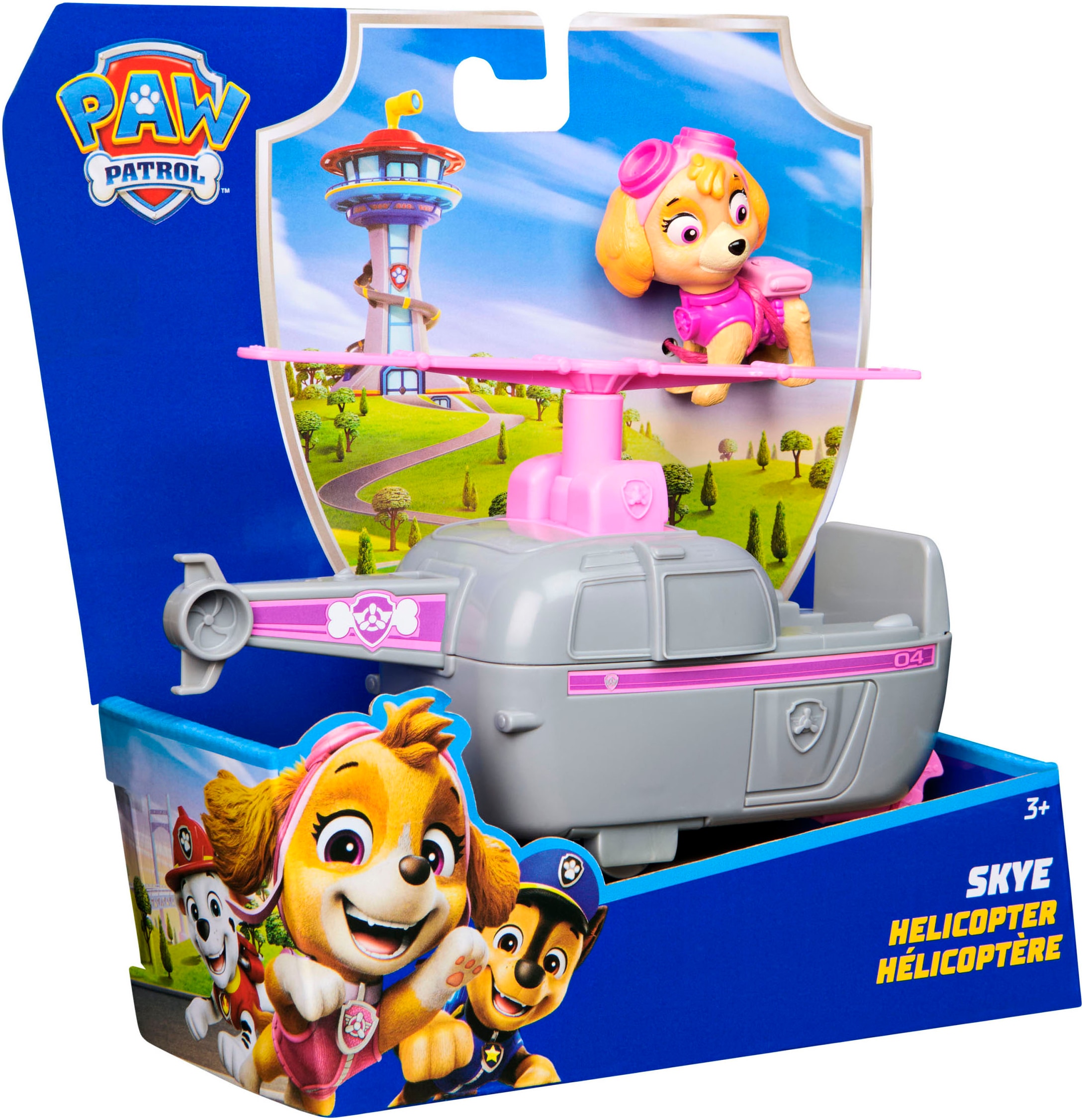 Spin Master Voiture-jouet »PAW Patrol, Sust. Basic Vehicle Skye« zum Teil aus recycelten Material