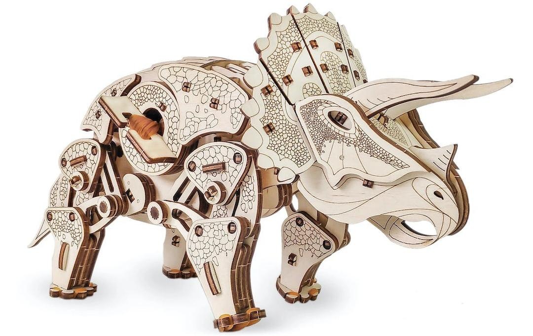 Image of Modellbausatz "Eco-Wood-Art Triceratops" 283 Stk. tlg.