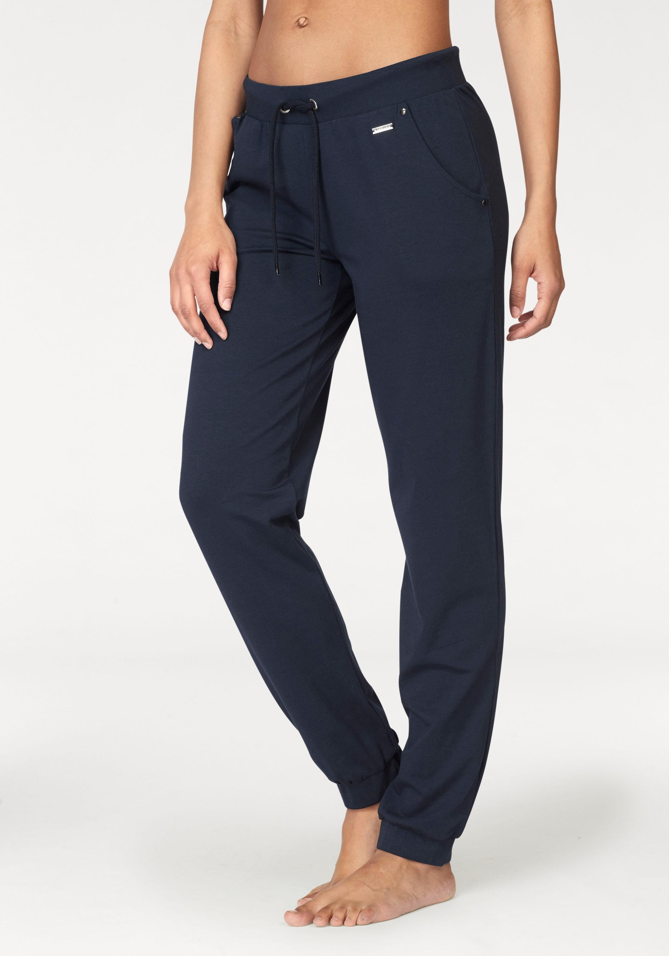 Image of LASCANA Relaxhose "- Loungehose- Sweathose" mit seitlichen Eingrifftaschen, Home- und Loungewear