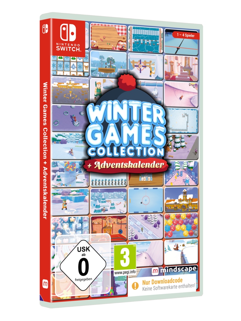 Mindscape Spielesoftware »Winter Games Collection + Adventskalender (Code in Box)« Nintendo Switch