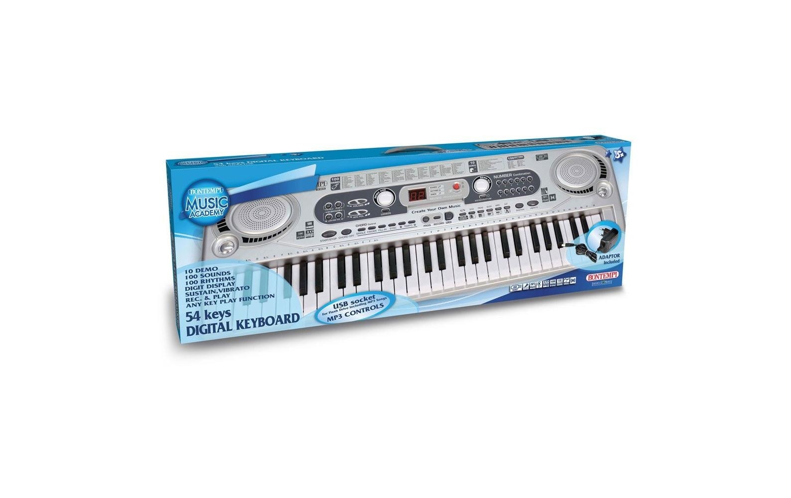 Bontempi Klavier »Digitales Keyboard mit 54 Tasten«