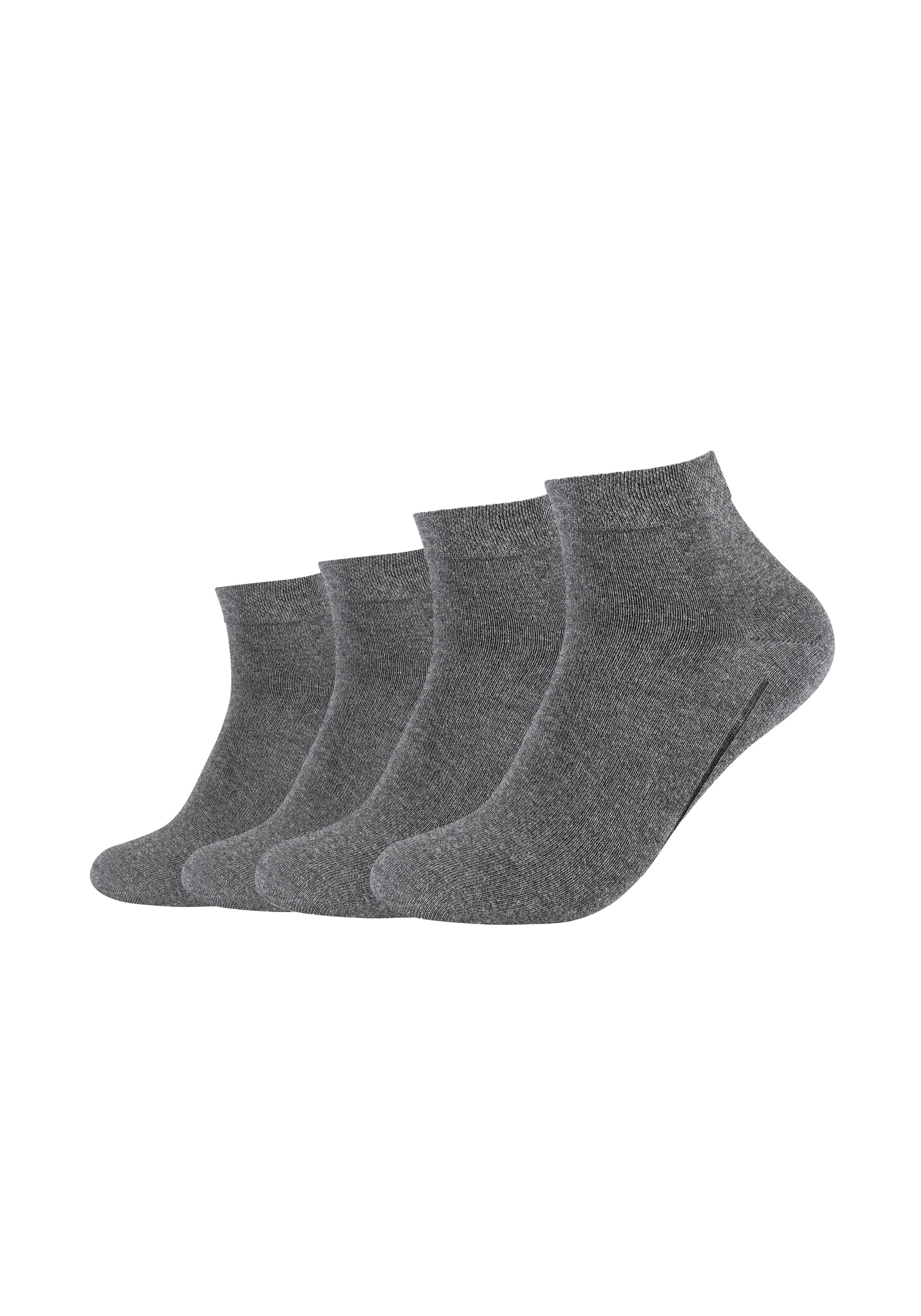 Camano Kurzsocken »ca-soft«, (4 Paar), mit weichen Komfortbündchen
