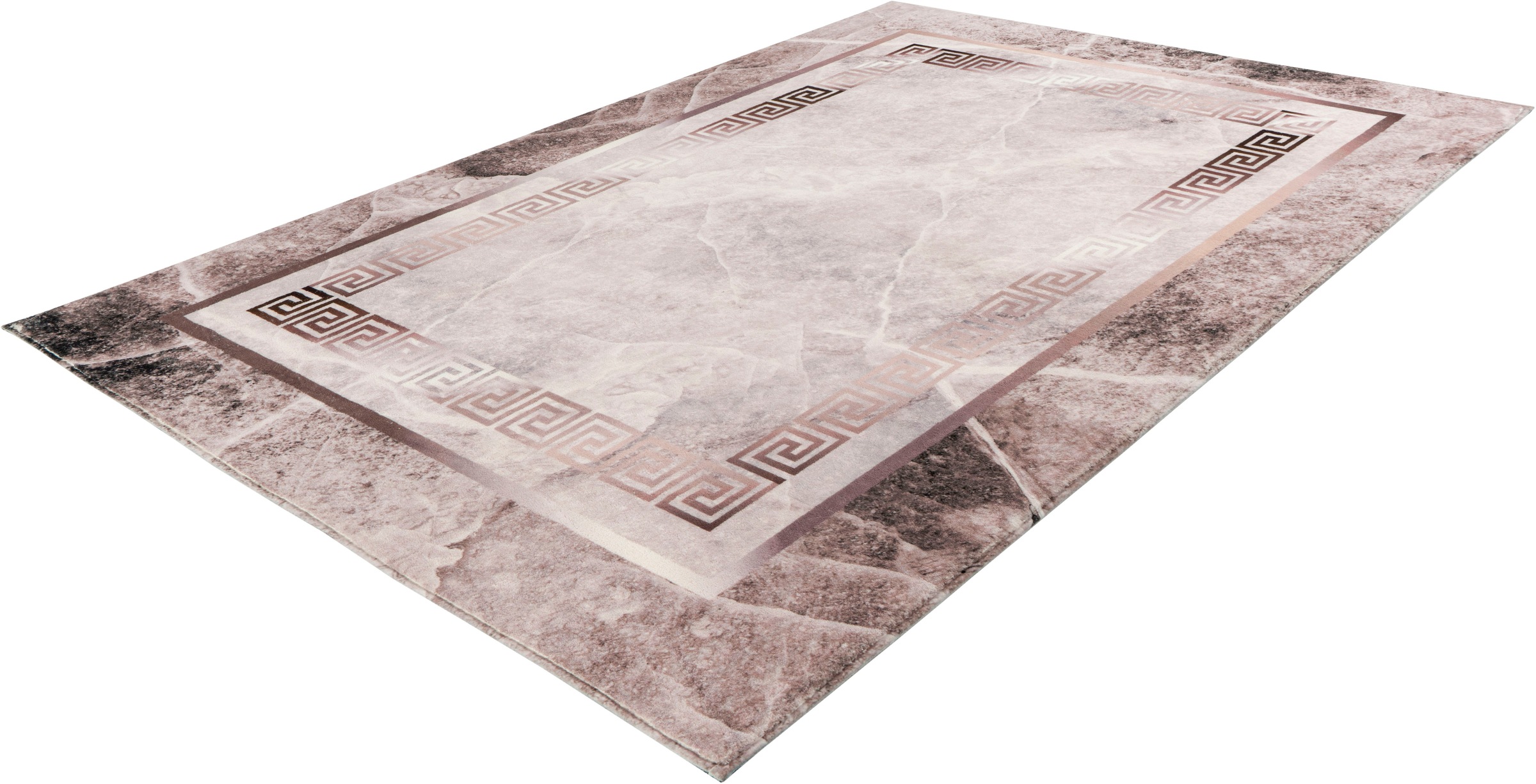 Image of Obsession Teppich »Palazzo 272«, rechteckig, 10 mm Höhe, modernes Marmor Design, mit Bordüre, ideal im Wohnzimmer & Schlafzimmer bei Ackermann Versand Schweiz