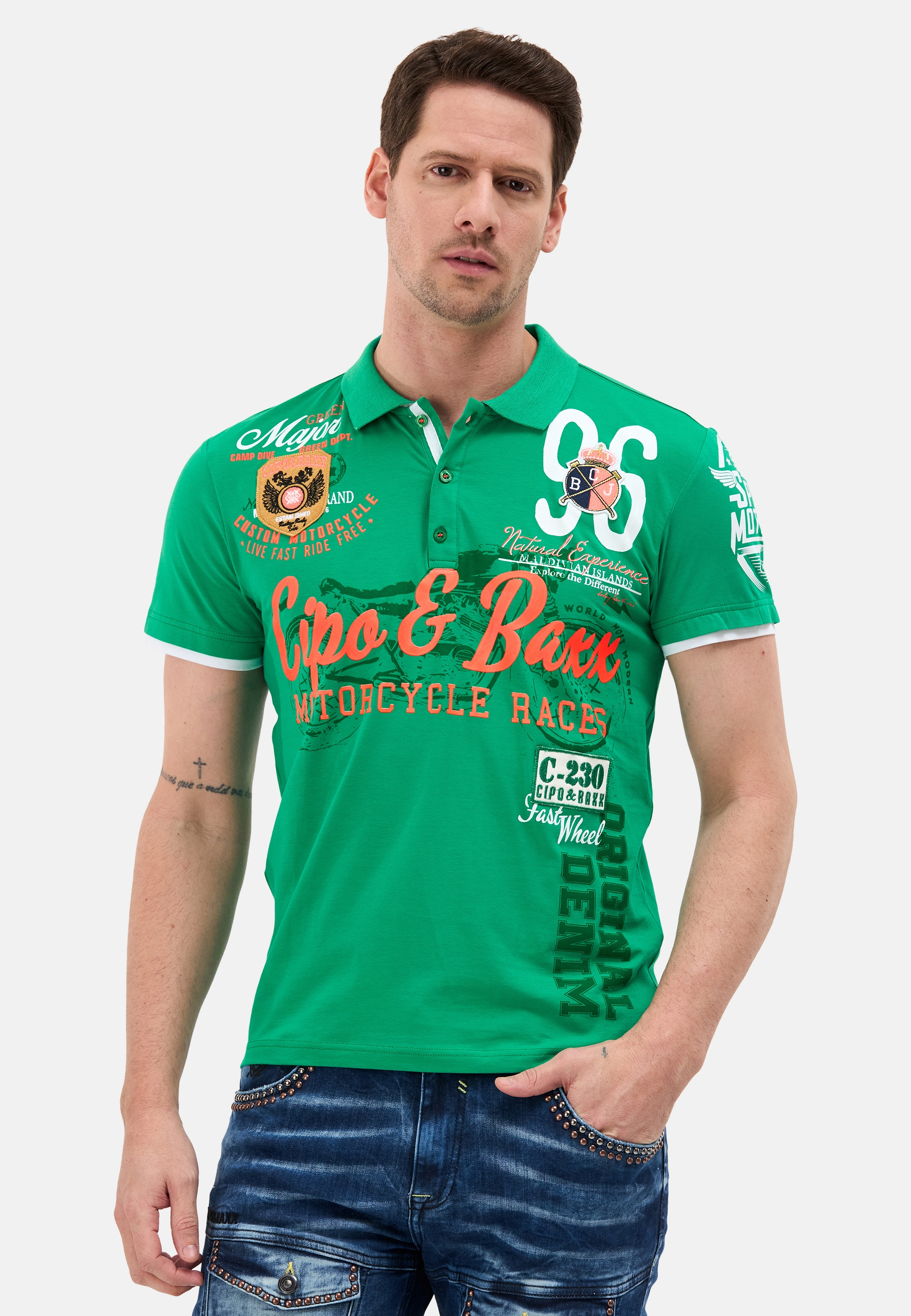 Cipo & Baxx Poloshirt