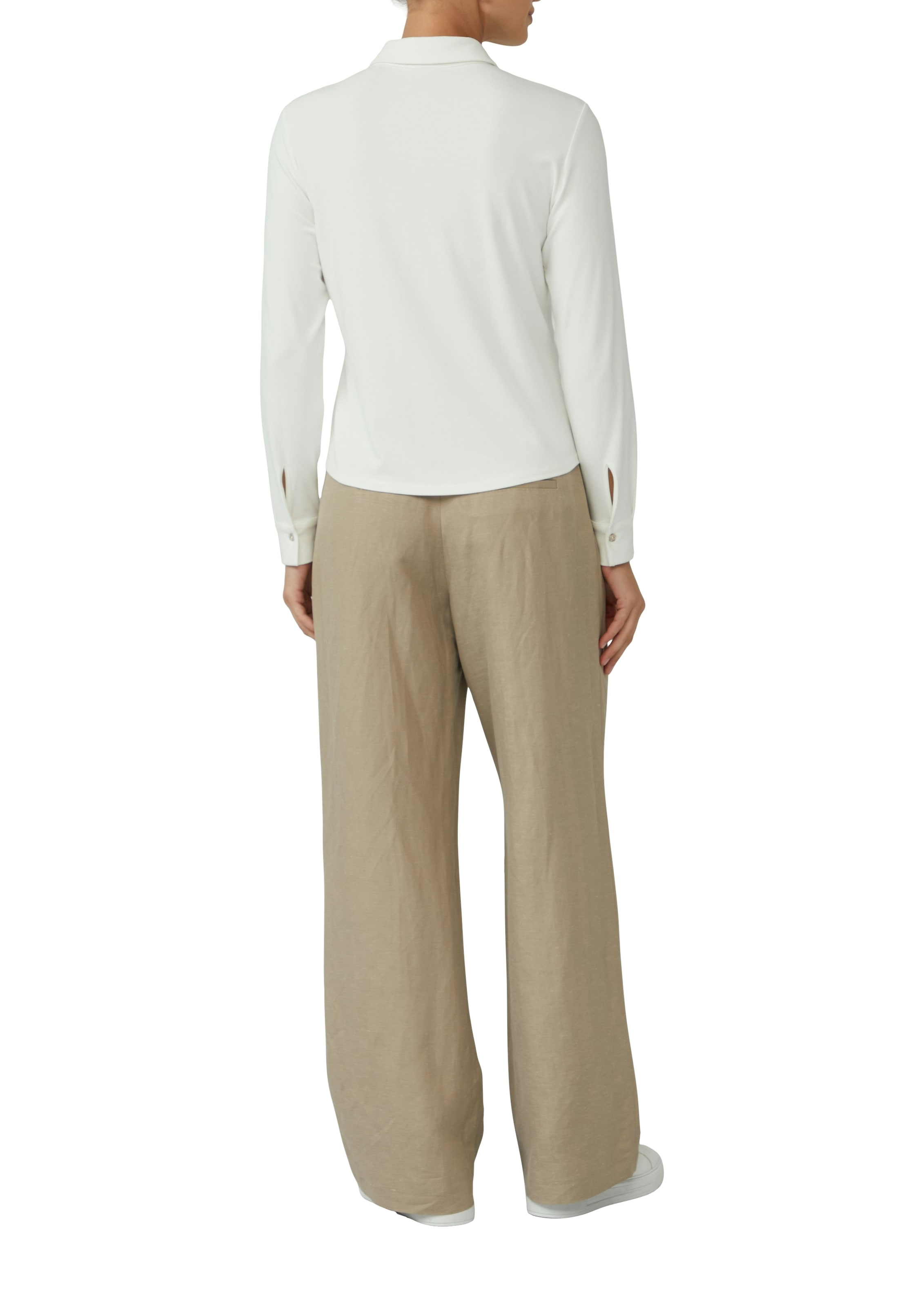 s.Oliver BLACK LABEL Blouse chemise avec boutons en nacre