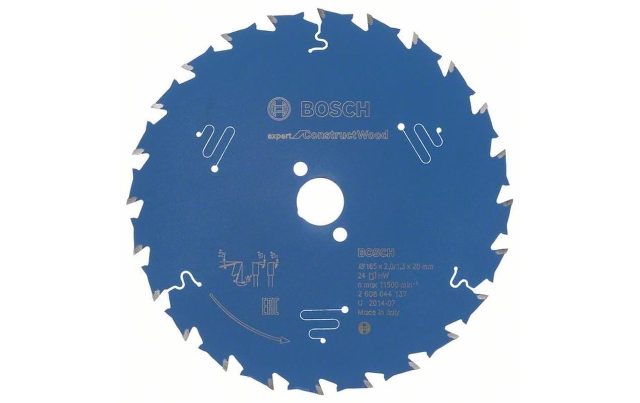 Bosch Professional Blau Kreissägeblatt "Expert Für Holz" 1 Stk. Tlg.