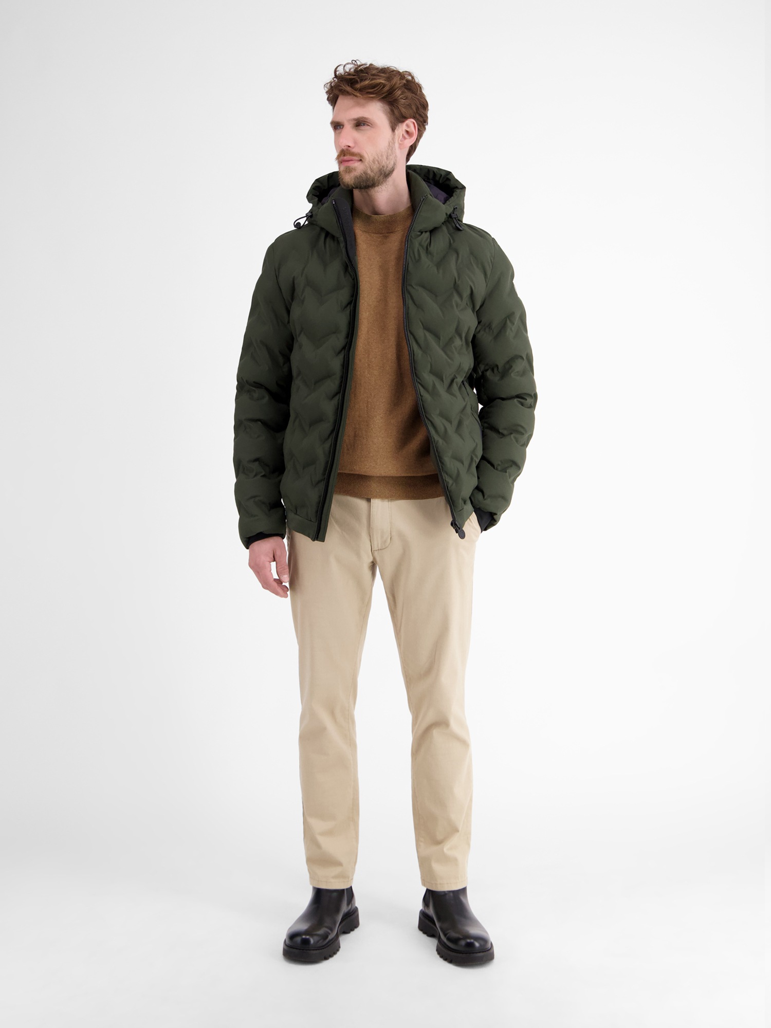 LERROS Strickpullover »Herren-Pullover mit Turtleneck«