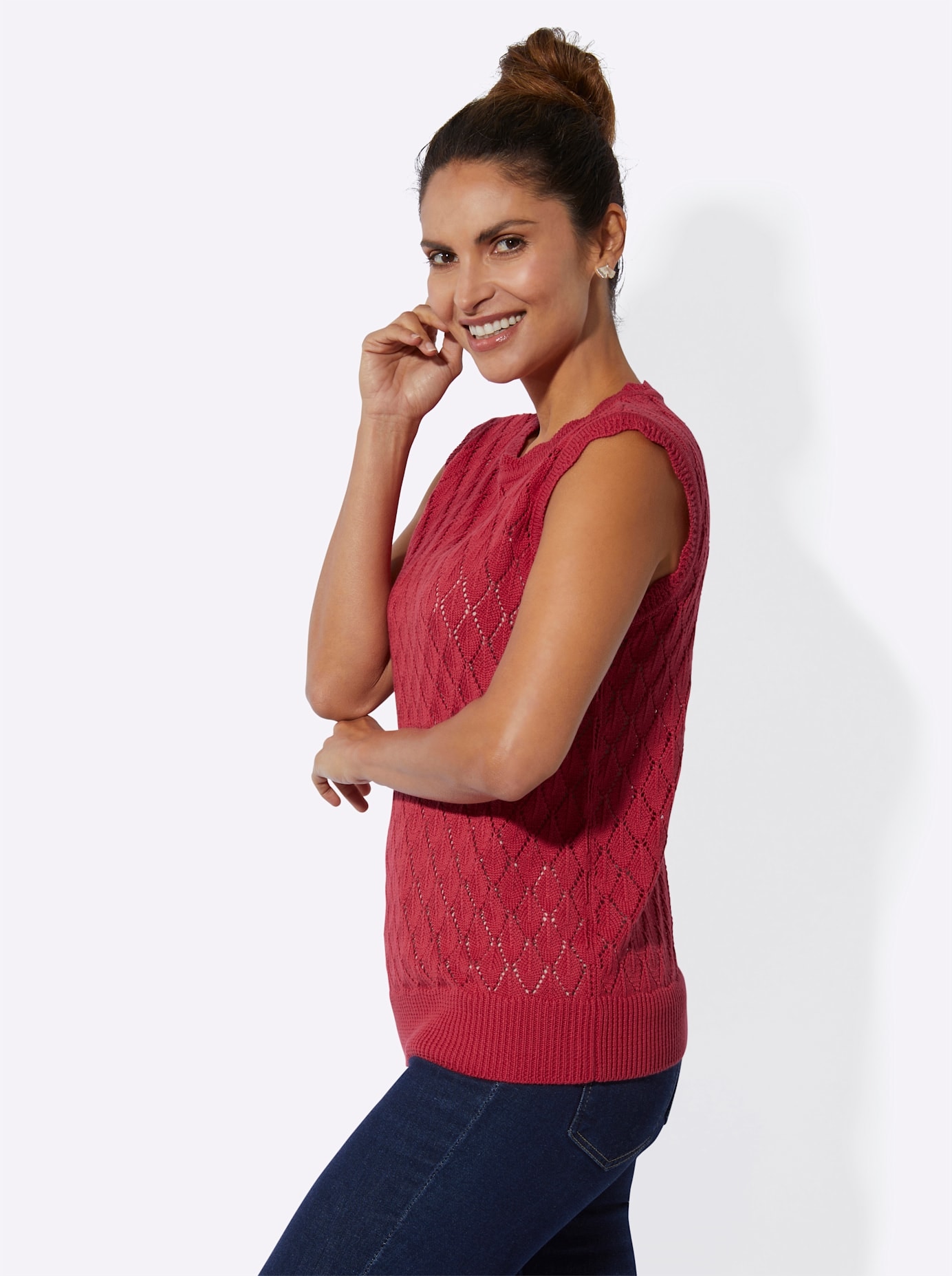 Inspirationen Pullunder »Strick-Pullunder«