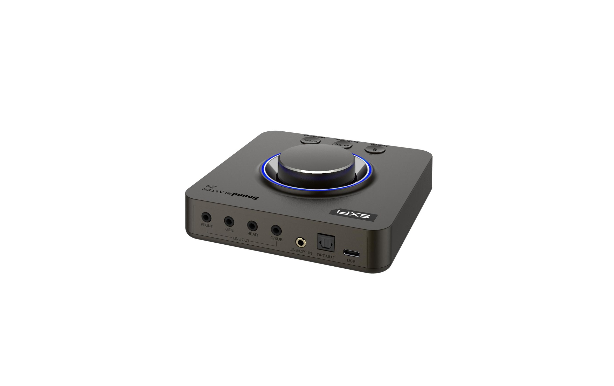 Creative Carte son USB »SoundBlaster X4« PC-Mac