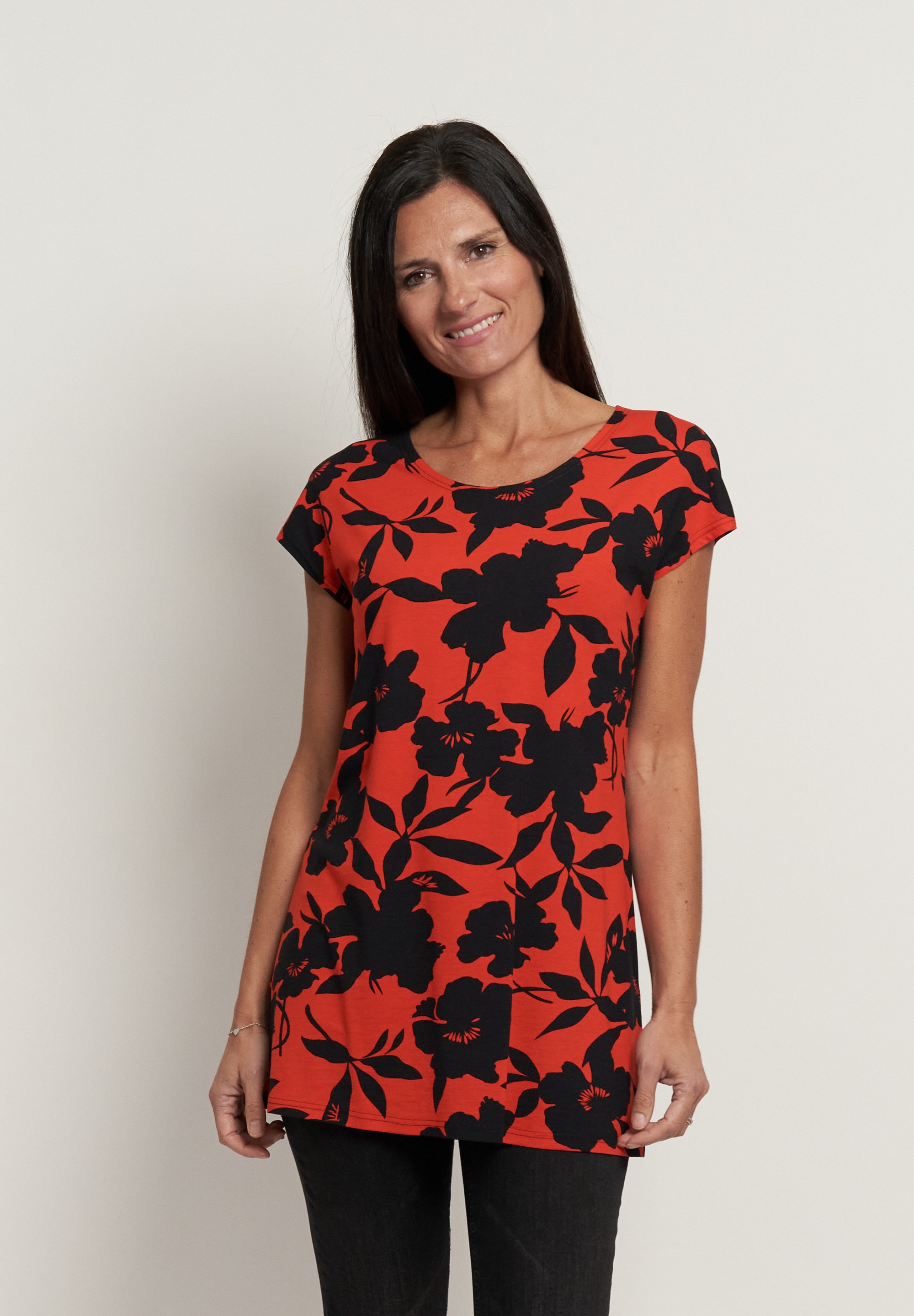 Seidel Moden T-Shirt mit All-Over Print, MADE IN GERMANY