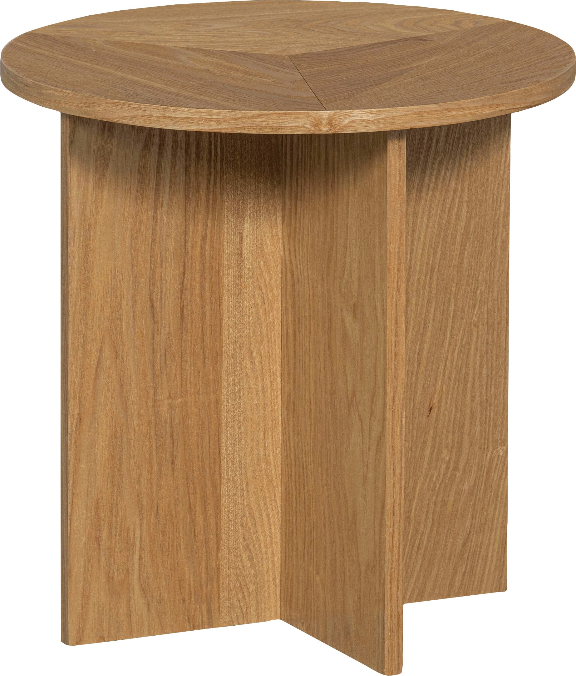 WOOOD Beistelltisch »Colle«, (2 St., Masse Tisch 1: B 45/H 45/T 45
Masse Tisch 2: B 35/H 45/T 35), aus gepressten Eukalyptusholzplatten