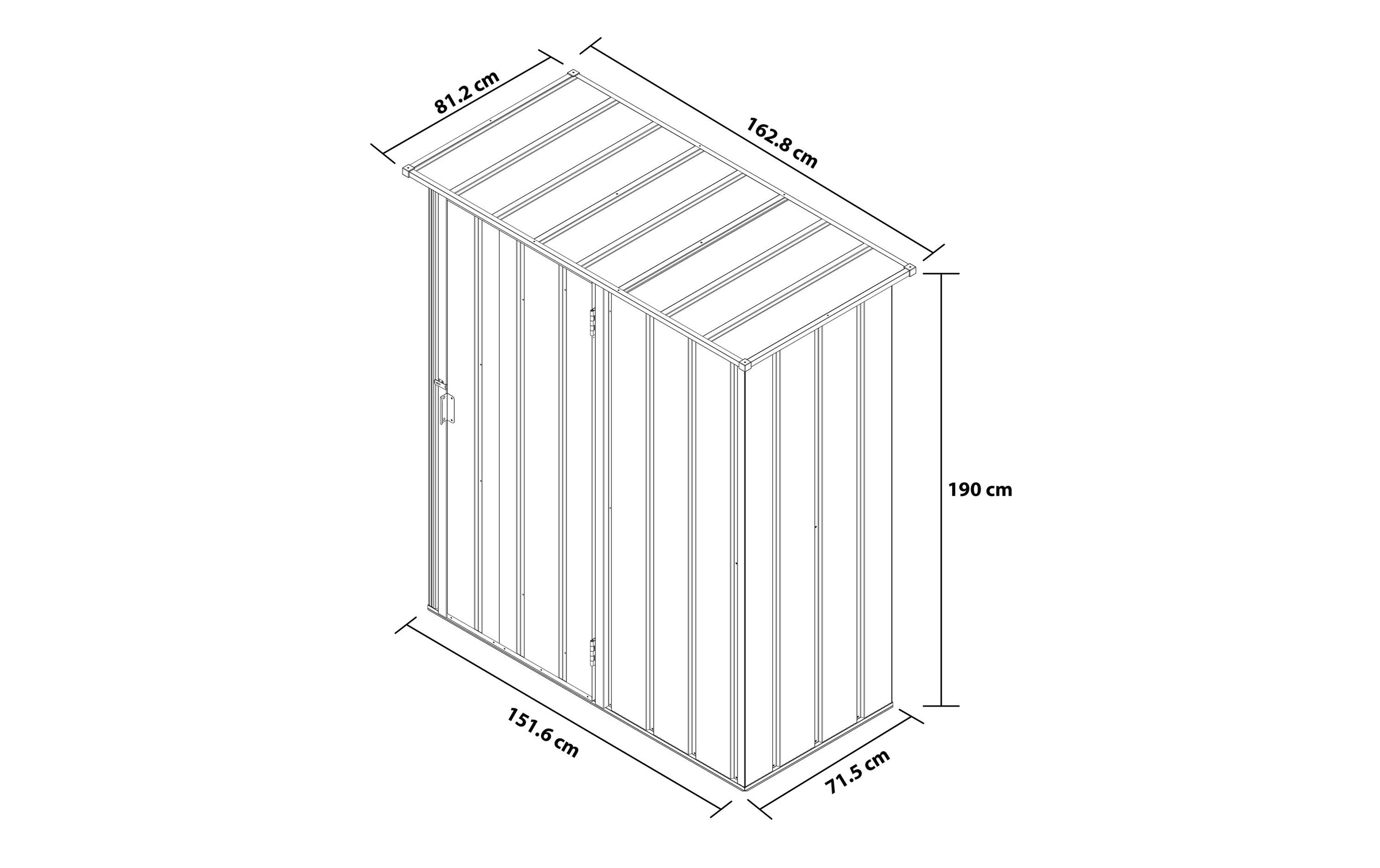  Abri de jardin »Easy-Store Shed 5 x 2«