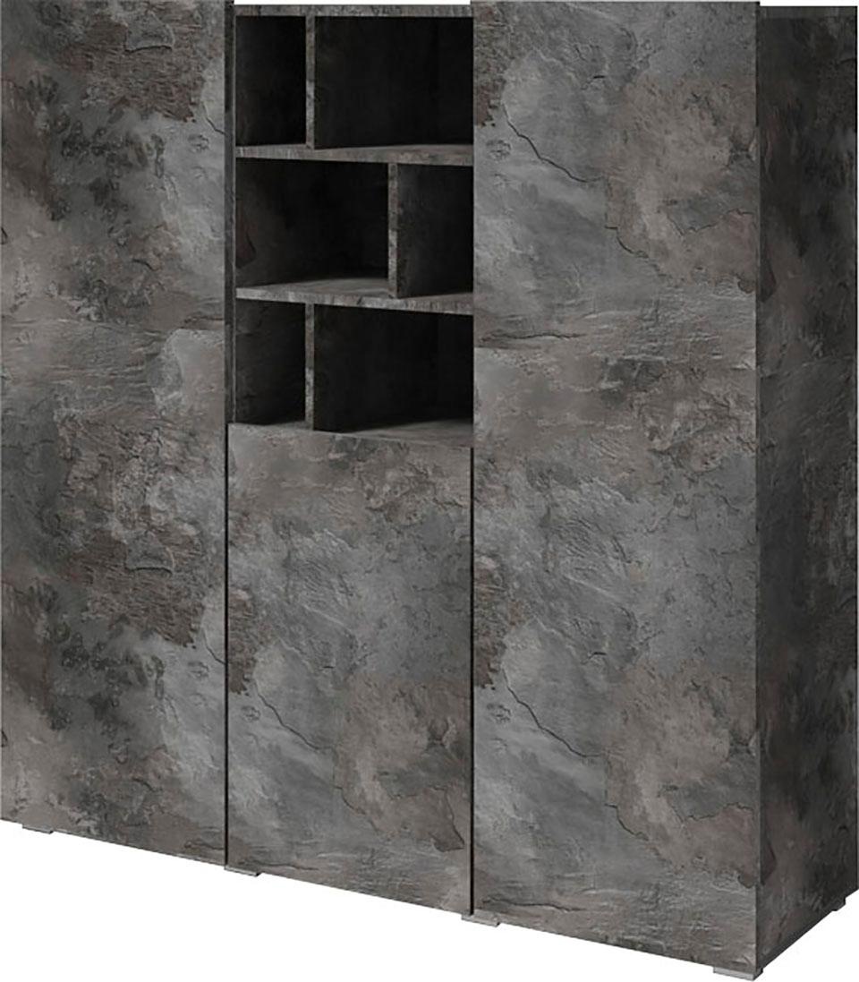 Image of Helvetia Highboard »Aksel«, Breite 132, 4 cm bei Ackermann Versand Schweiz