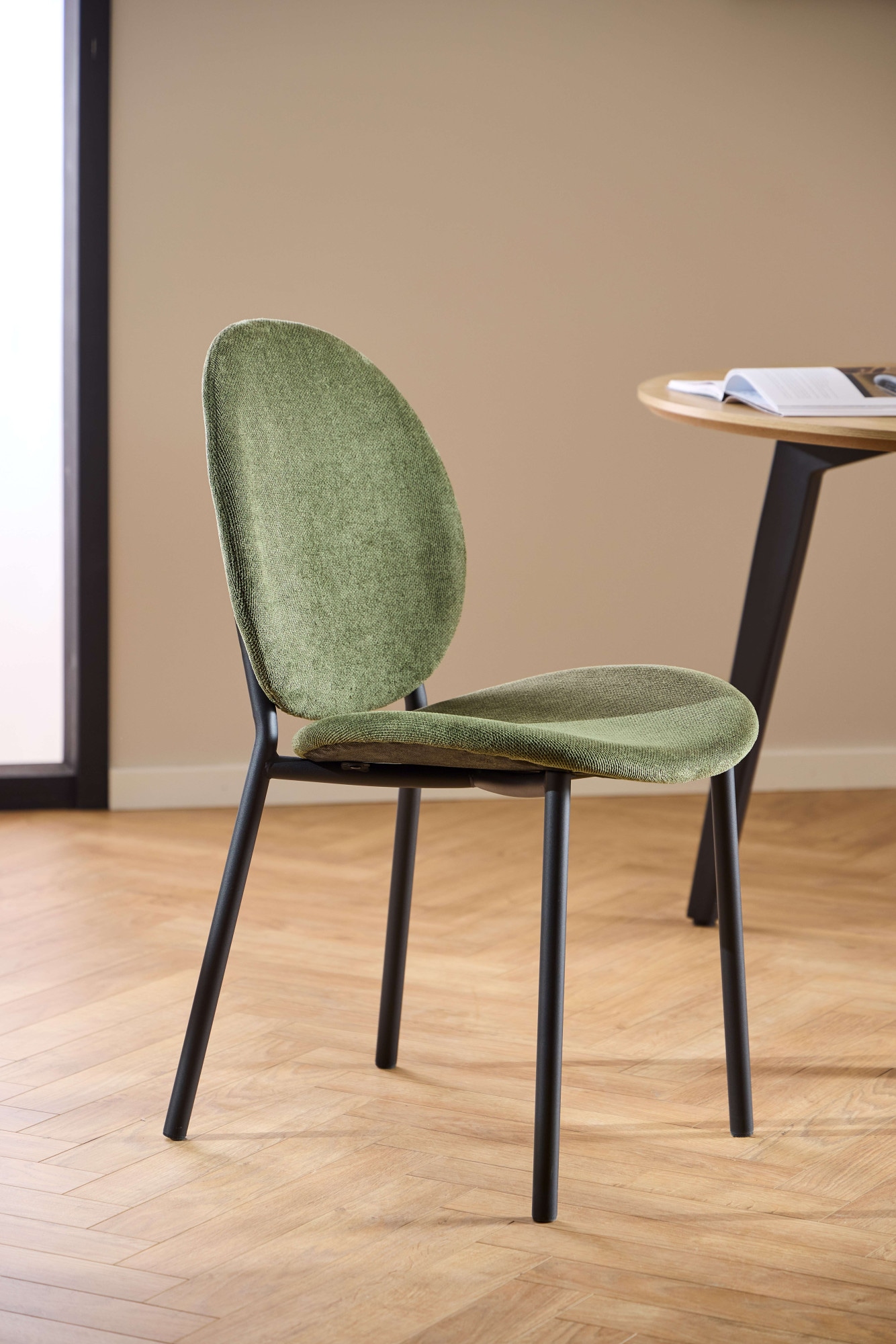 ACTONA GROUP Set de salle à manger »Essgruppe, Speisetisch mit Wohnzimmerstühlen« Ensemble, 1 table + 4 chaises, 5 cuis tlg.