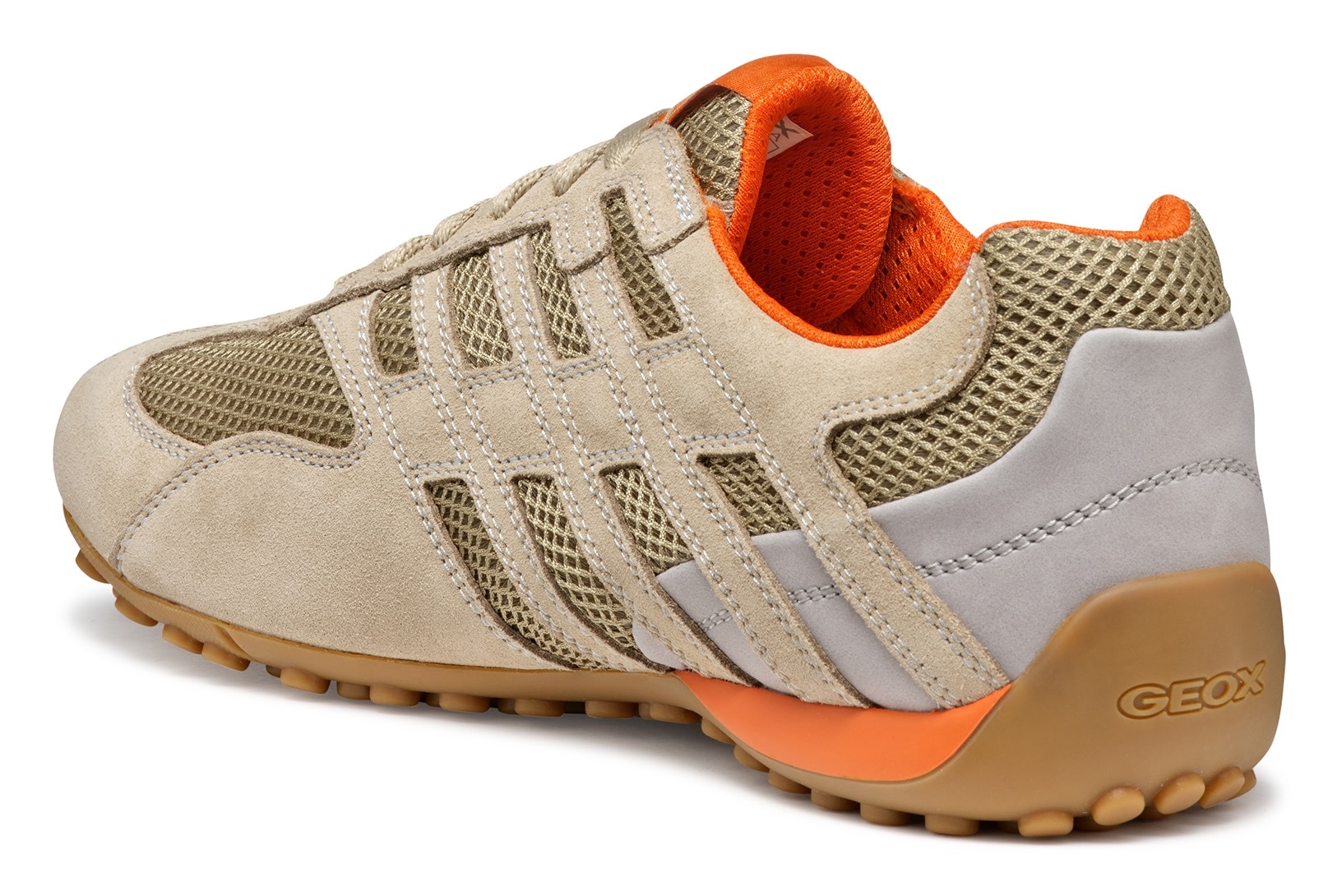 Geox Chaussure à lacets »U SNAKE ORIGINAL«  , Schnürschuh, Freizeitschuh, Trekking Sneaker mit Lederinnensohle