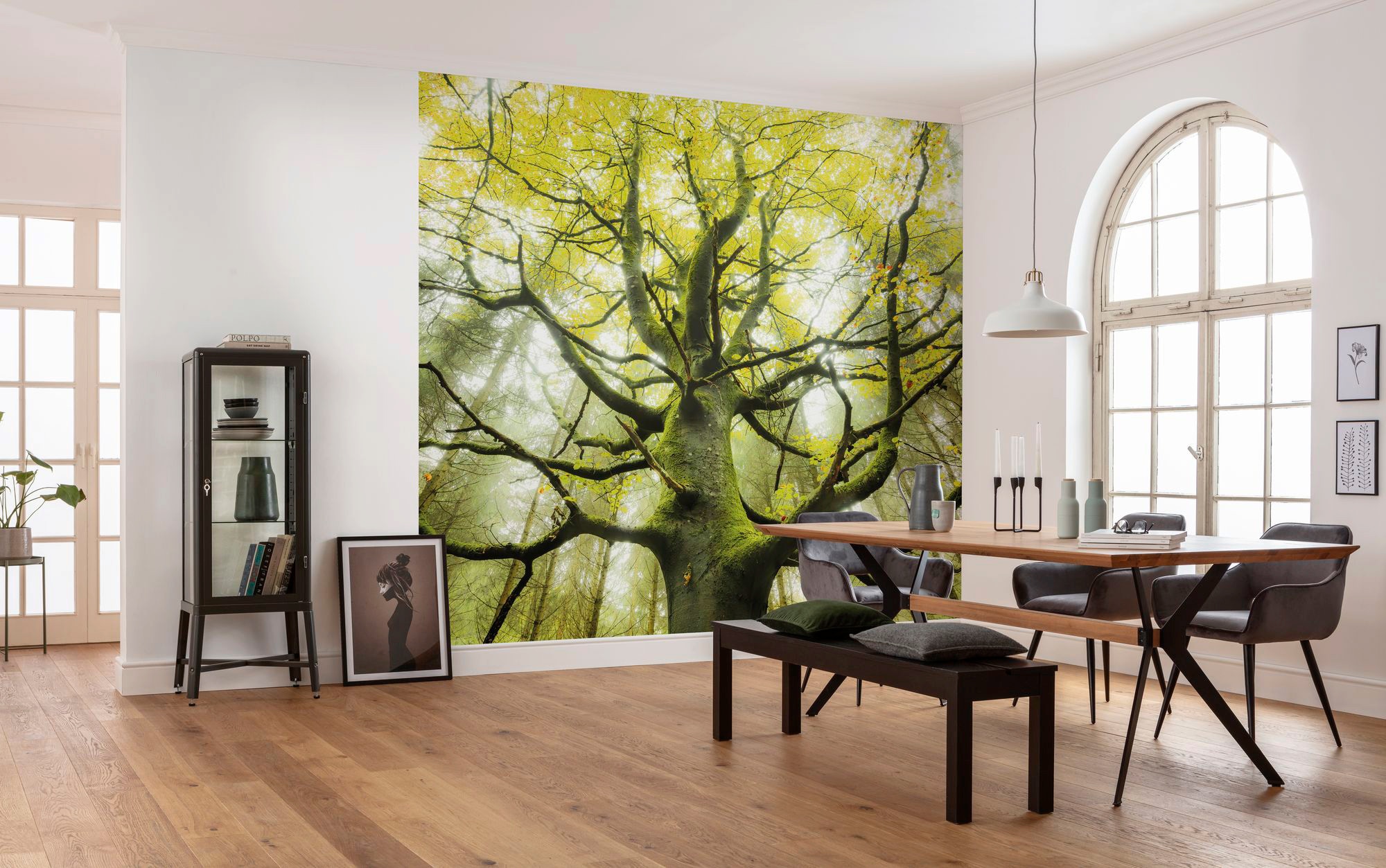 Komar Vliestapete »Digitaldruck Vlies - Der Traumbaum - Grösse 450 x 280 cm«, bedruckt, Wohnzimmer, Schlafzimmer