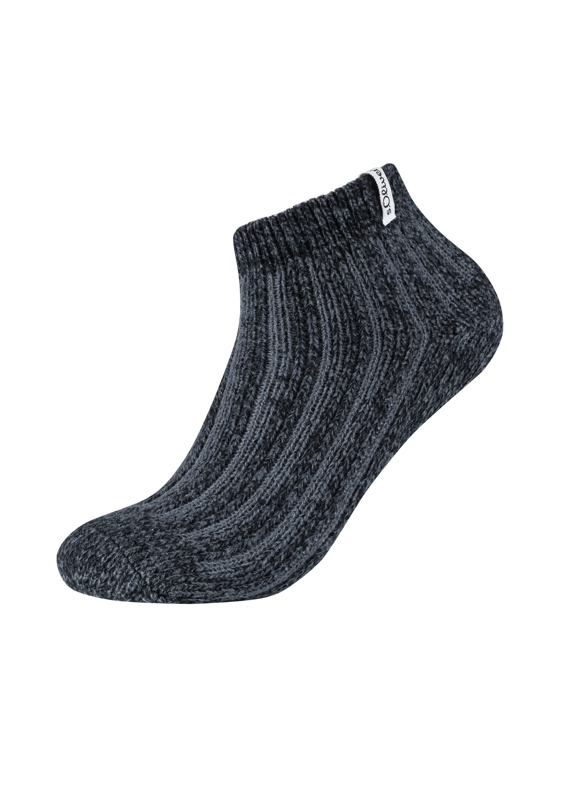 s.Oliver Chaussettes de baskets »warm & cozy« 4 Couple tlg. avec ceinture élastique