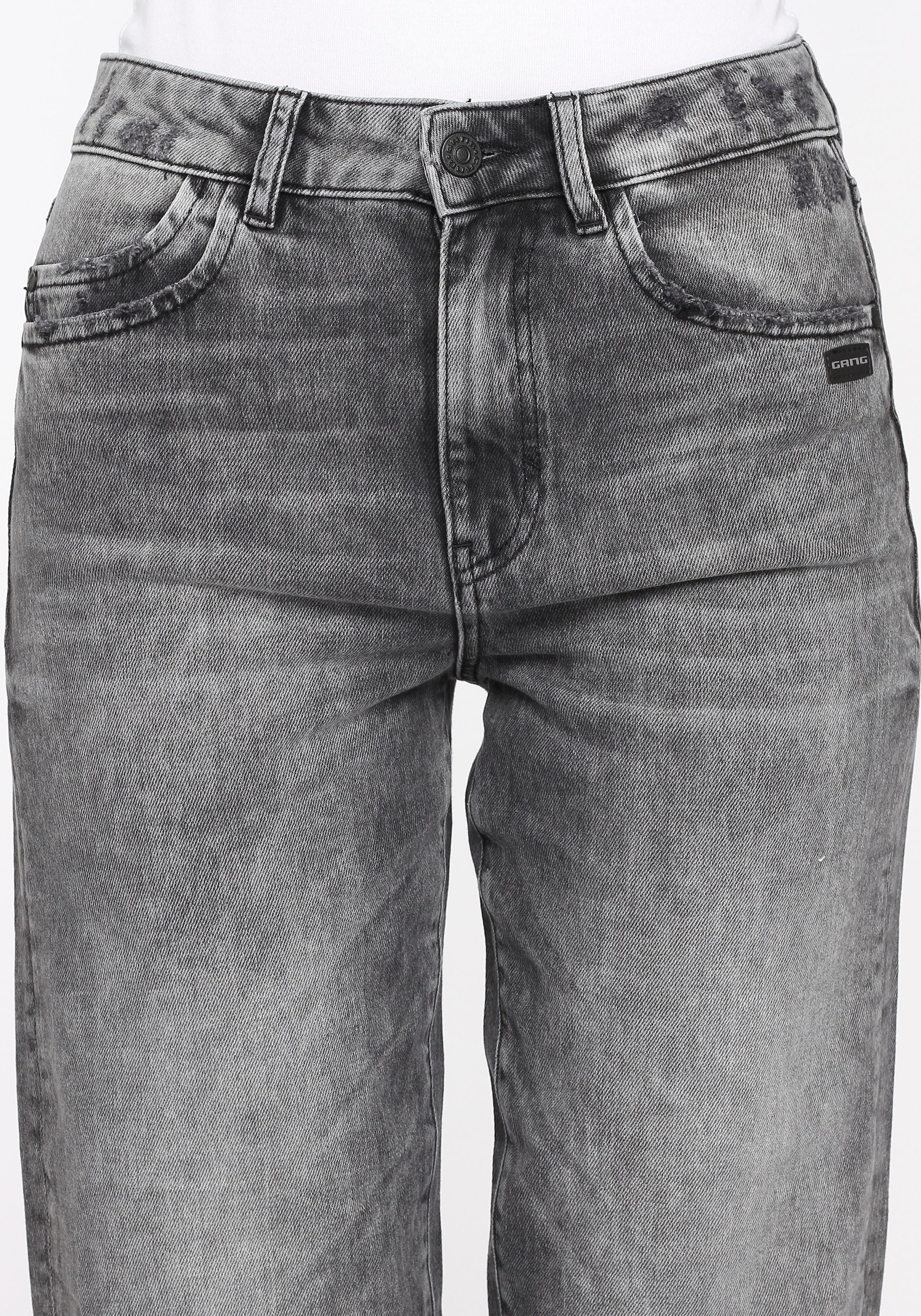 an GANG der Hüfte hoch Oberschenkel, Taille Loose-fit-Jeans versandkostenfrei »94TILDA«, bestellen und Volumen mit in viel ♕