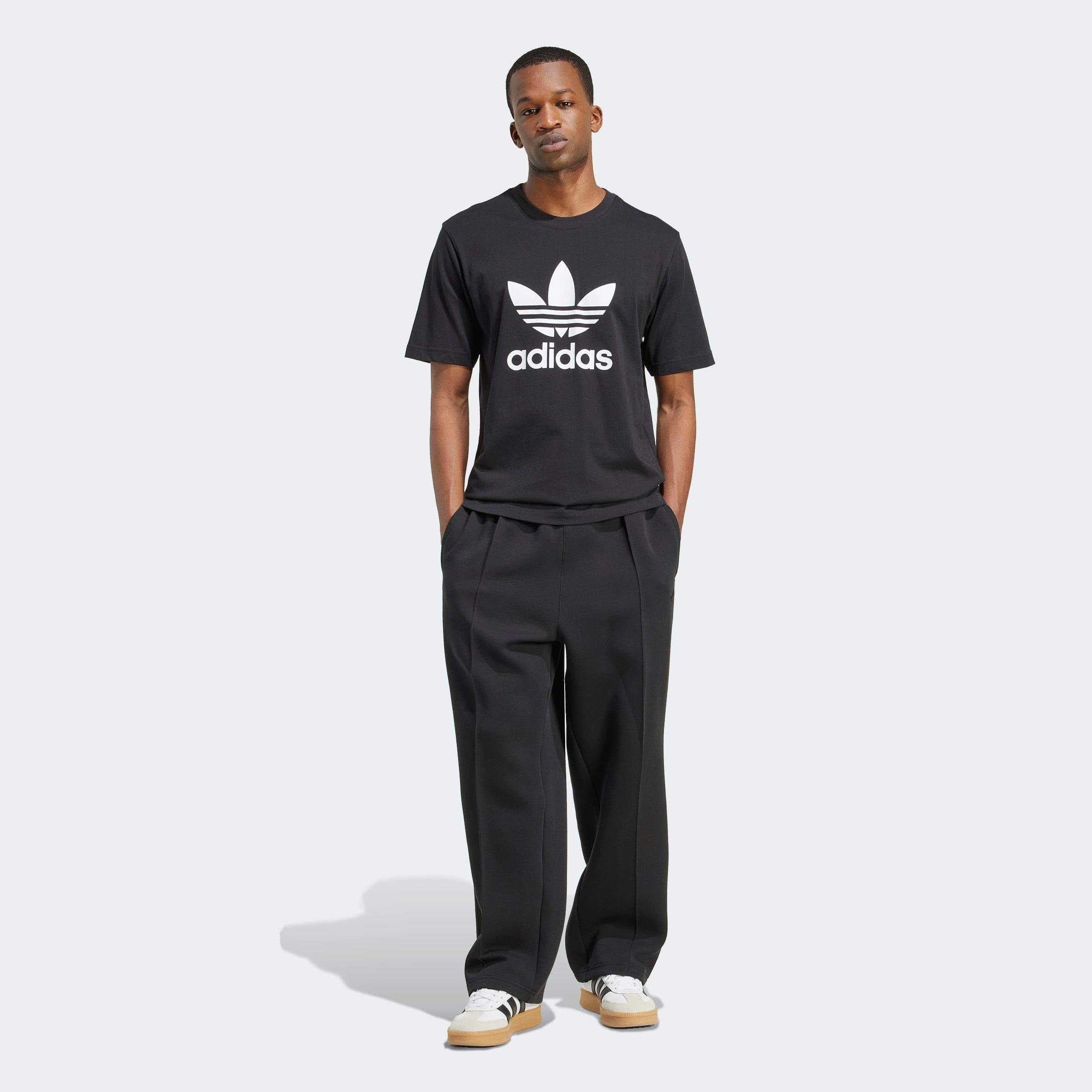 adidas Originals T-Shirt »TREFOIL T-SHIRT«, Basic Shirt mit grossem Trefoil Logoprint