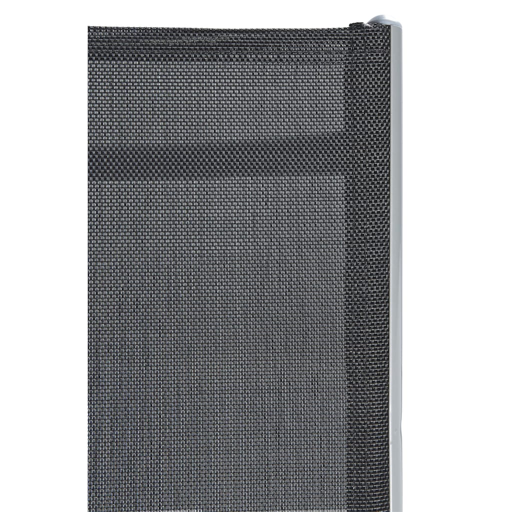 MERXX Balkonset »Lima«, (3 tlg., 2x Klappsessel, 1x Ausziehtisch 65(130)x65 cm), pulverbeschichtetes Aluminium, aus 100% Polyester, für 2 Personen