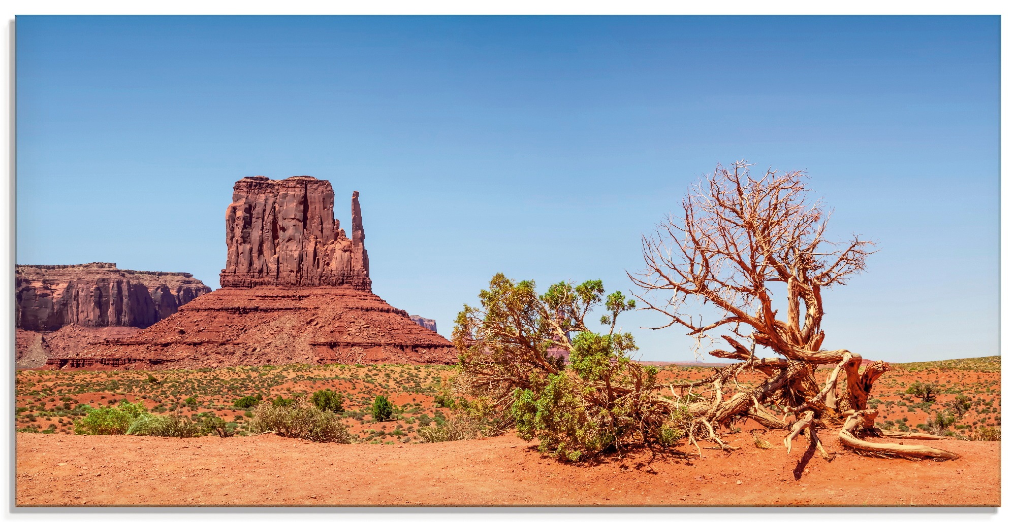 Image of Artland Glasbild »Monument Valley West Mitten Butte«, Amerika, (1 St.) bei Ackermann Versand Schweiz