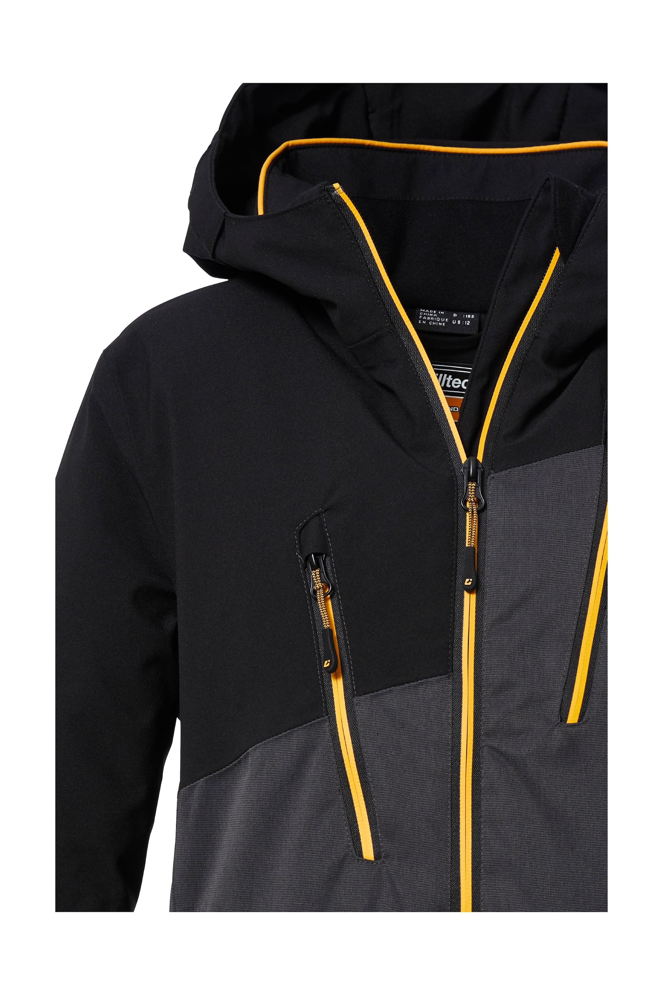 Killtec Skijacke »KSW 173 BYS SKI JCKT«, Wasserdichte Kids-Winterjacke mit Fleece, Schneefang, vielen Taschen