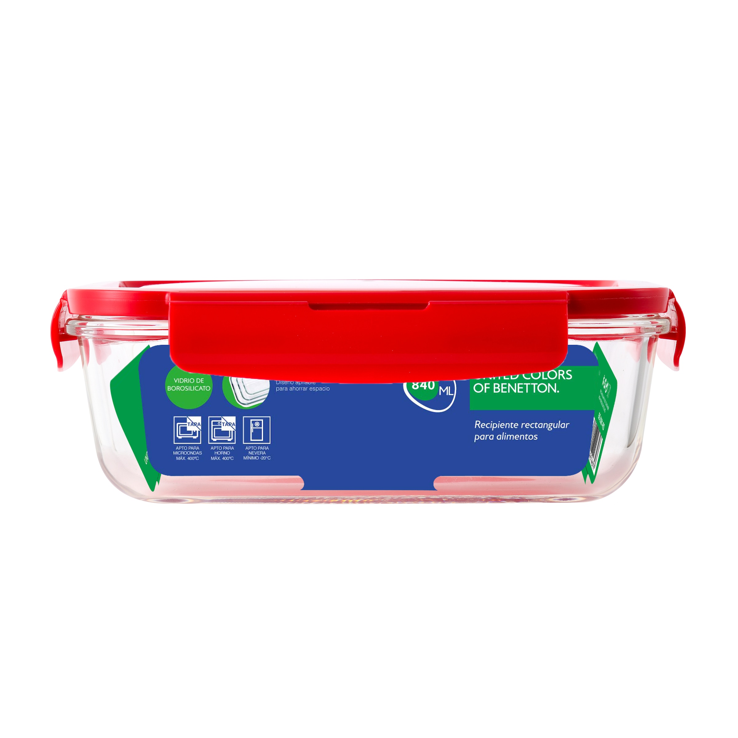 United Colors of Benetton Frischhaltedose »Lebensmittelaufbewahrungsbehälter«, (1 tlg.)