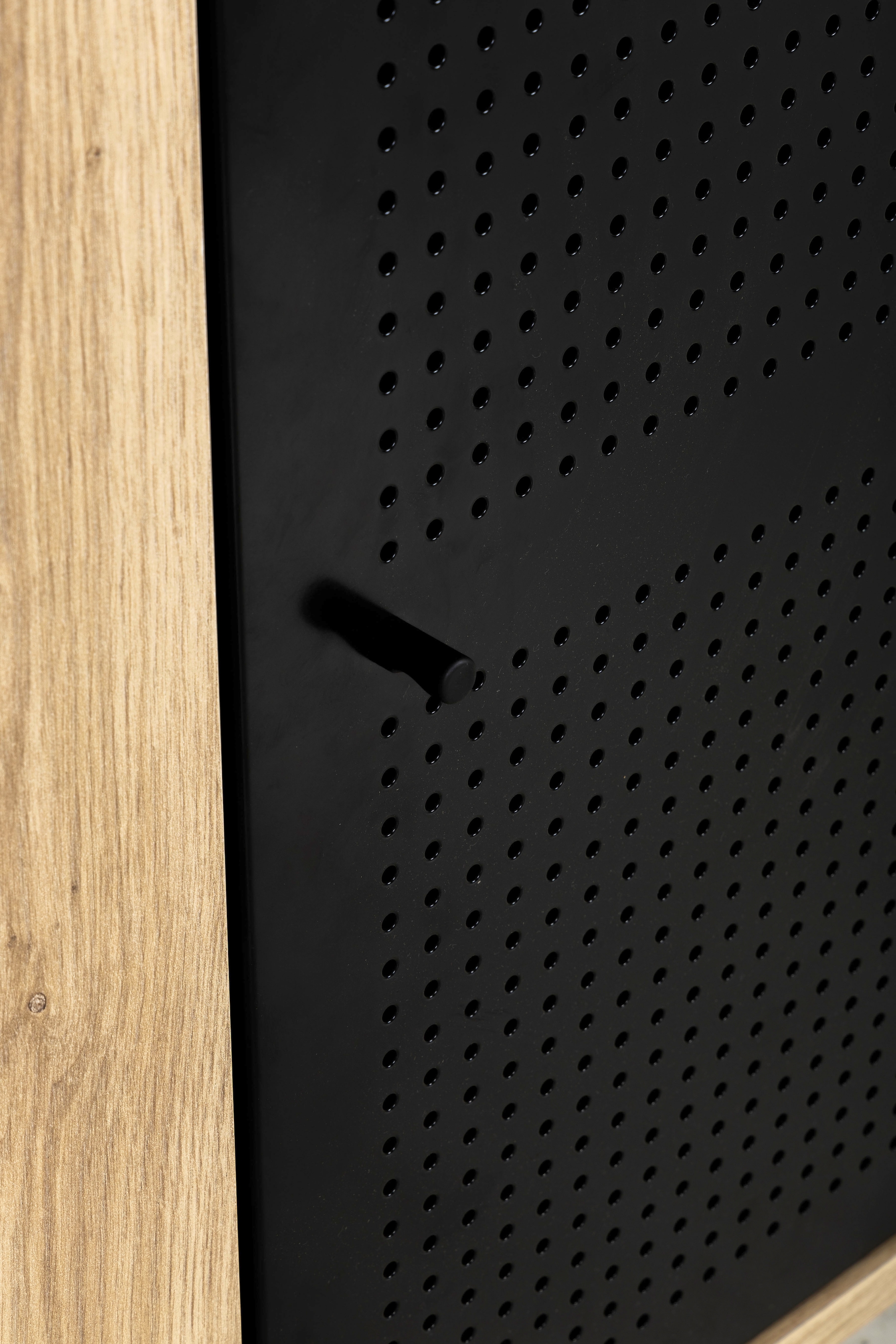 Gami Hochschrank »CRAFT« Hochchrank mit 2 Türen und 4 offenen Fächern