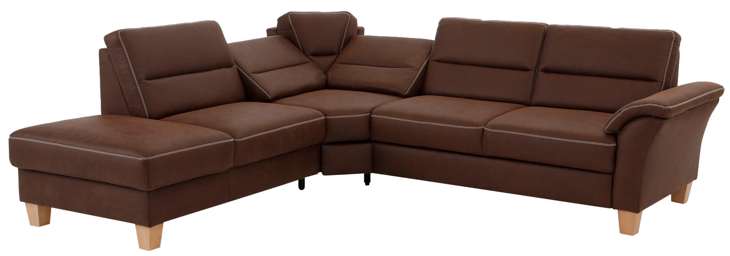 Home affaire Ecksofa »Soleo L-Form«, komfortabel durch Trapezecke mit Relaxfunktion, auch mit Bettfunktion