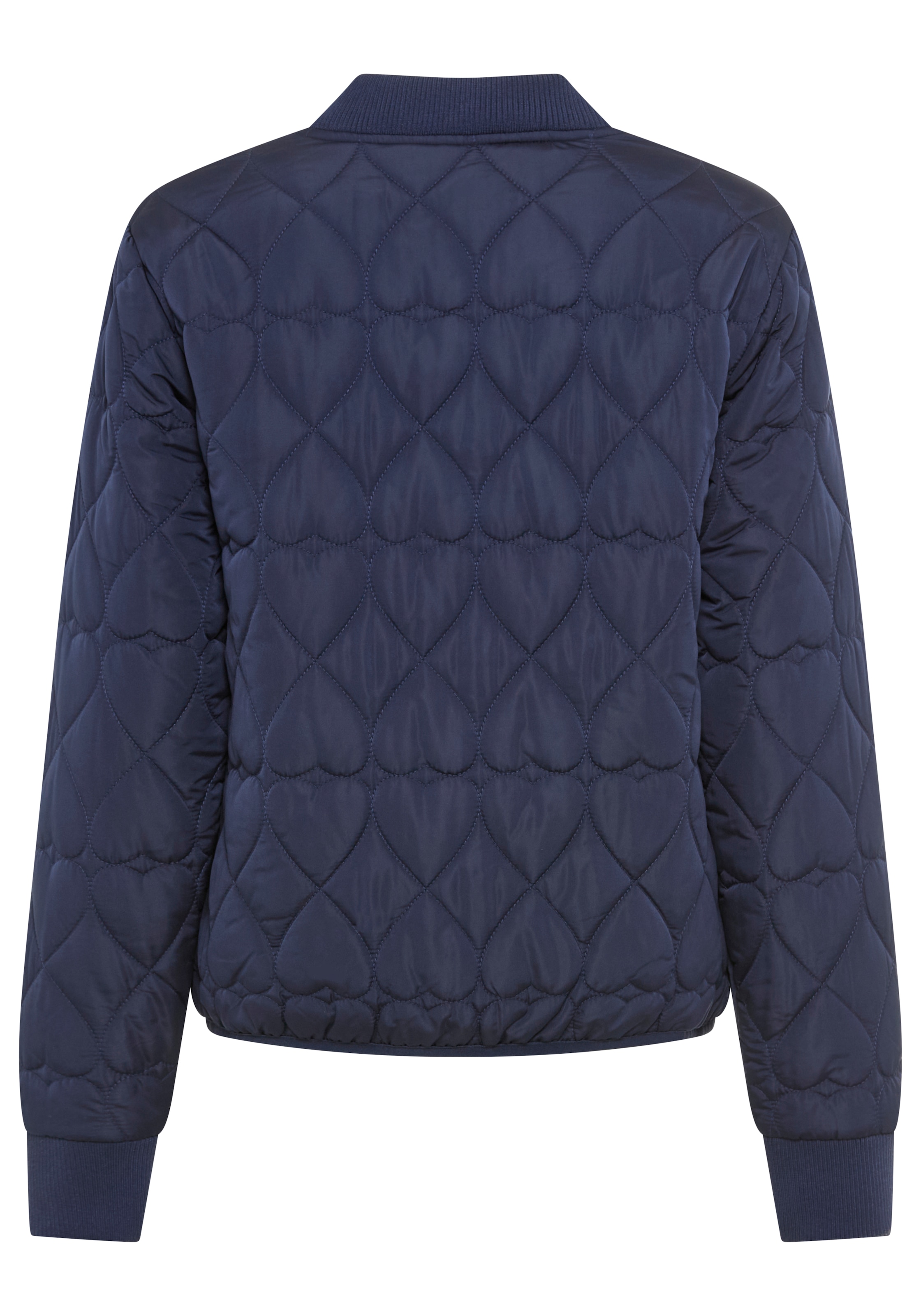 KangaROOS Veste matelassée ohne Kapuze mit gesteppten Herzen, Übergangsjacke