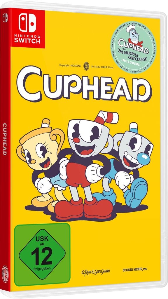 PM Studios Logiciel de jeu »Cuphead« Nintendo Switch