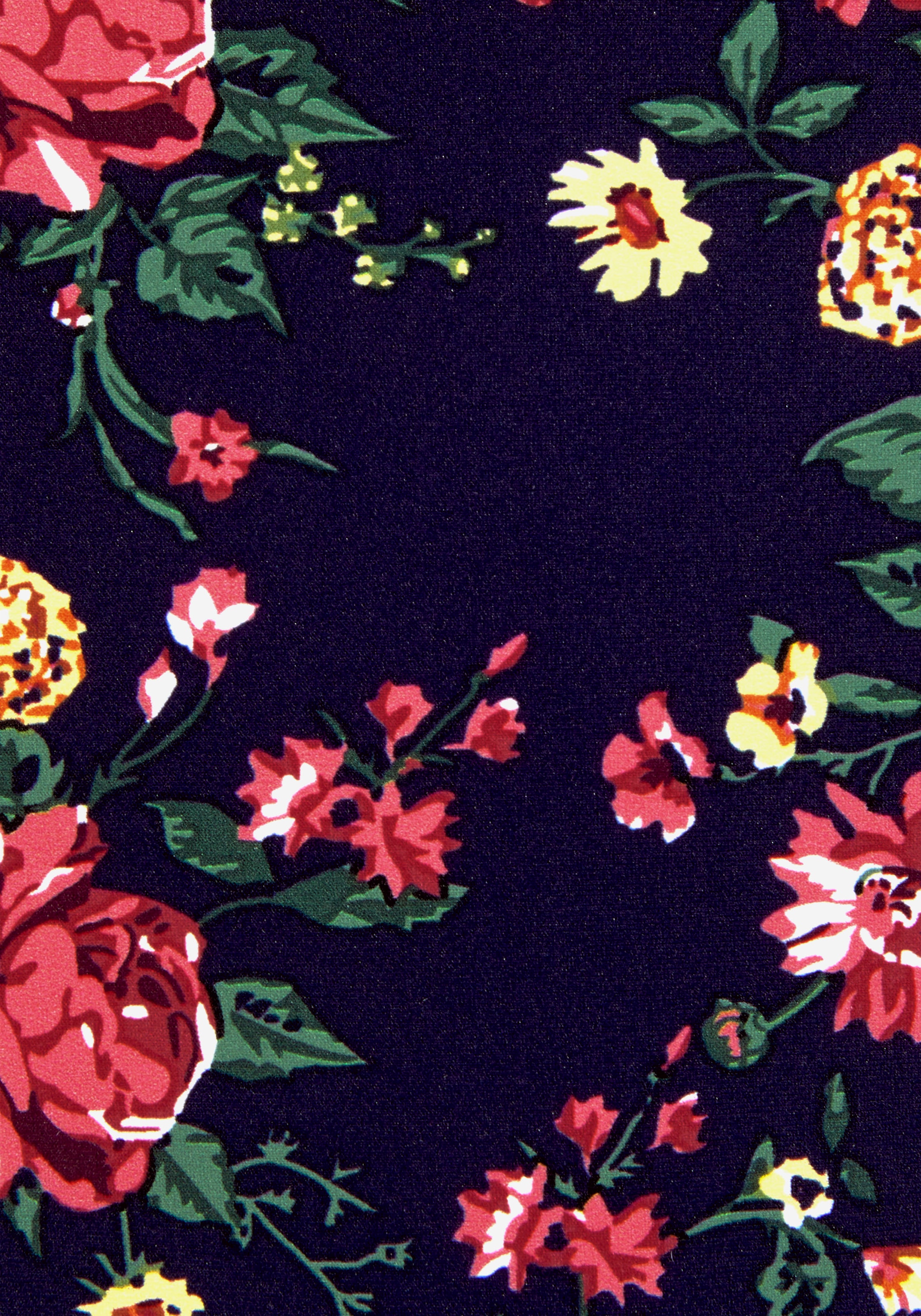 LASCANA Bügel-Bandeau-Bikini , mit romantischem Blumendesign