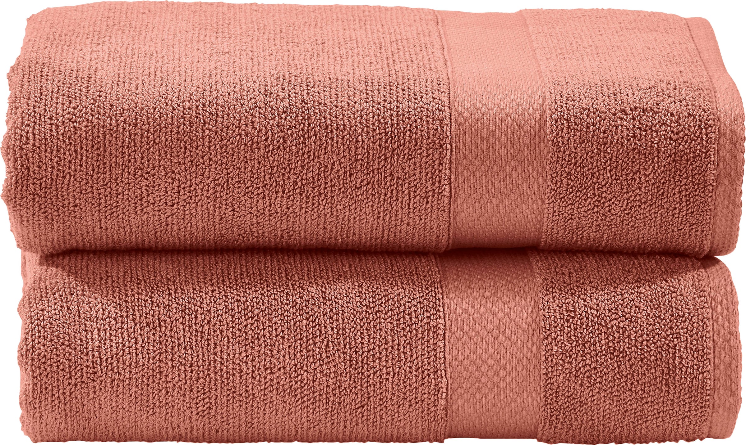 Image of done. Badetücher "Deluxe" 2-tlg., Uni Farben, aus hochwertigem Zwirnfrottier