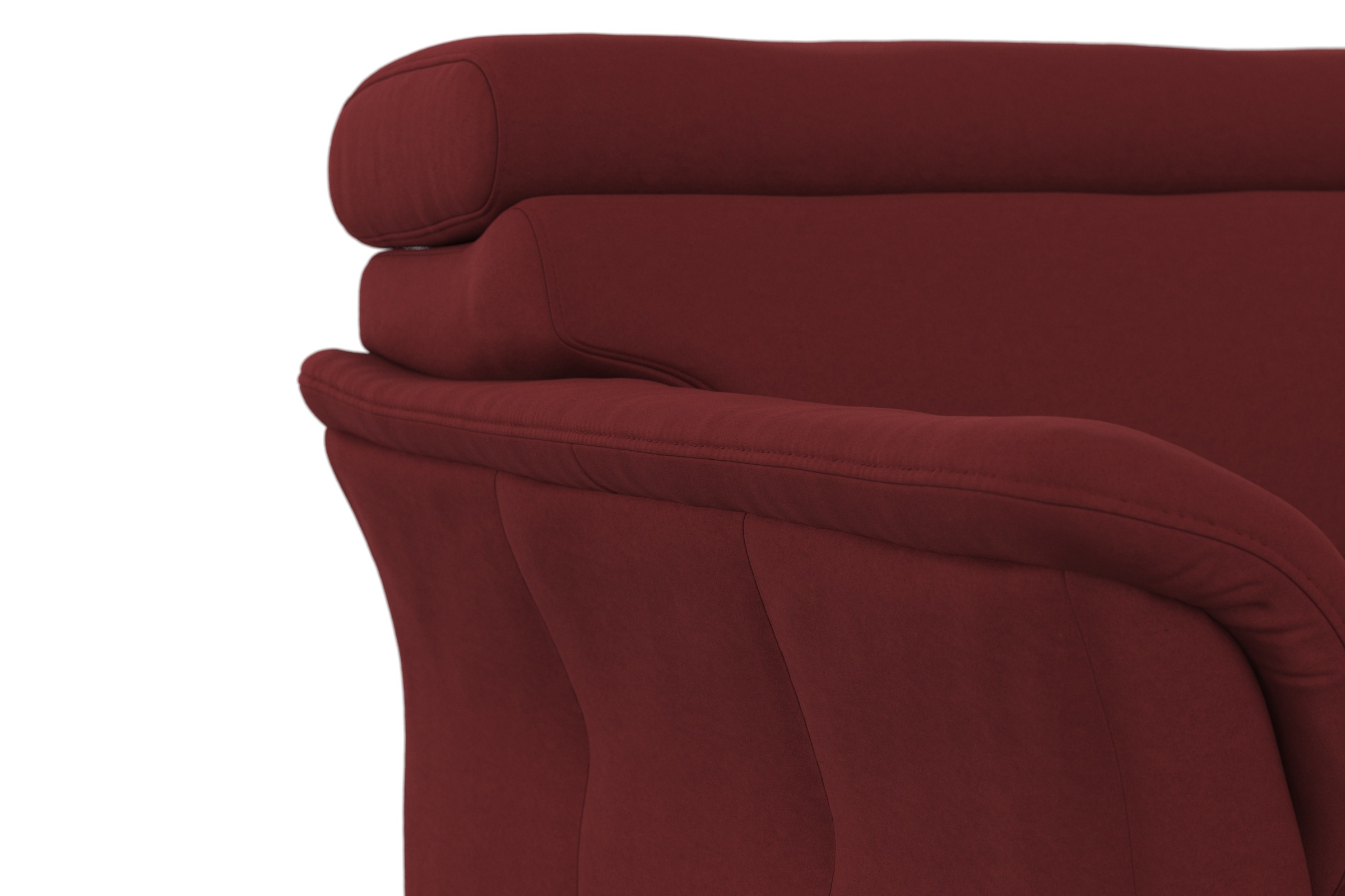 sit&more Ecksofa »Marano L-Form«, inklusive Kopfteilverstellung, wahlweise mit Bettfunktion, Bettkasten