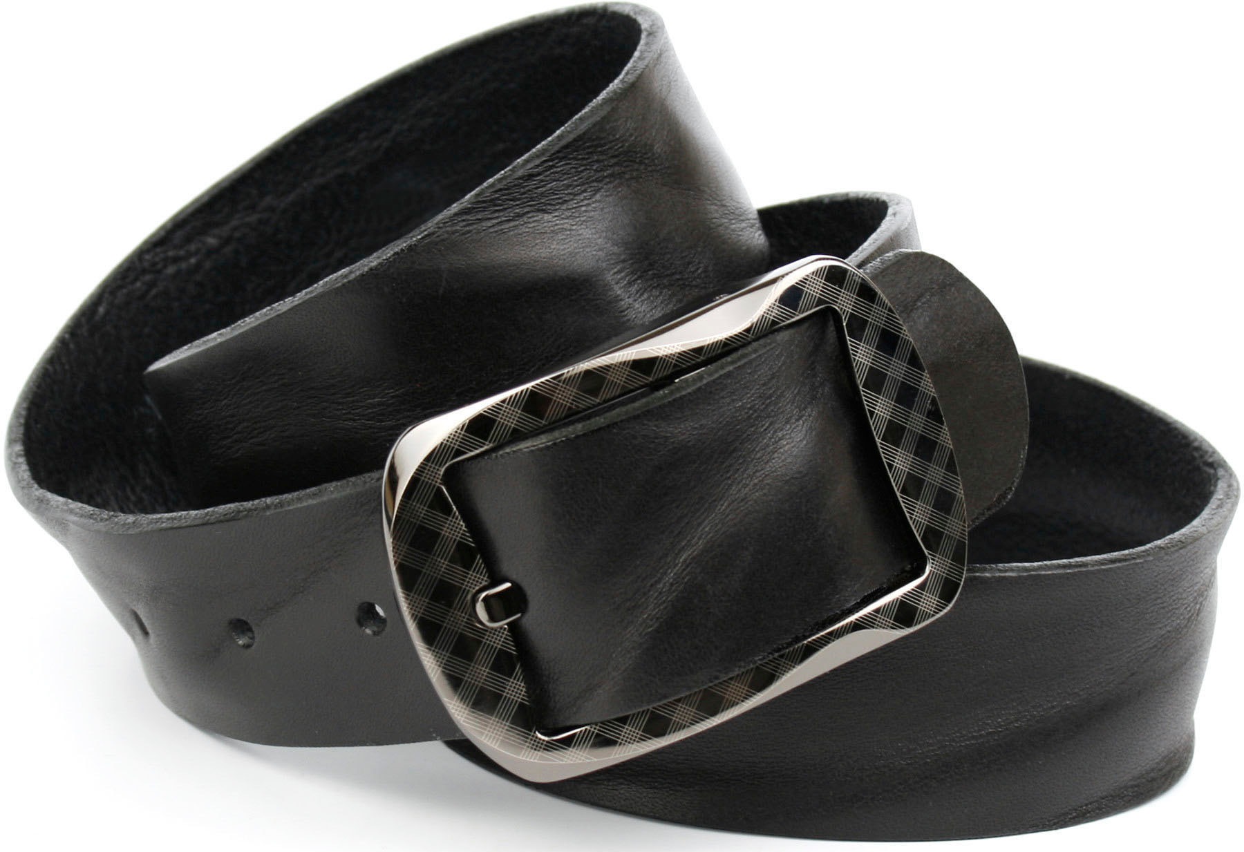 Image of Anthoni Crown Ledergürtel, Schliesse mit Muster bei Ackermann Versand Schweiz