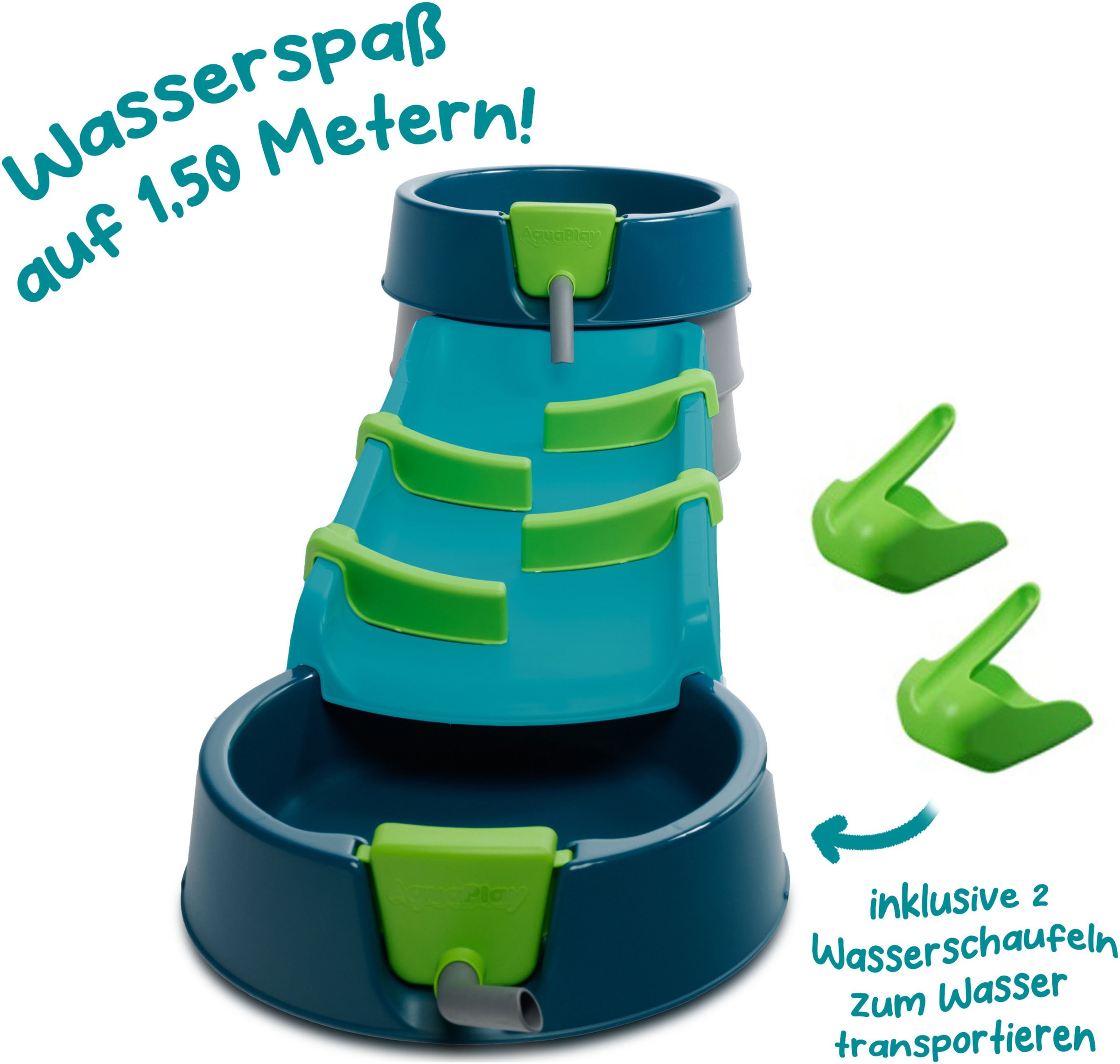 Aquaplay Wasserbahn »Matschbahn Mudway RUN« Made in Germany