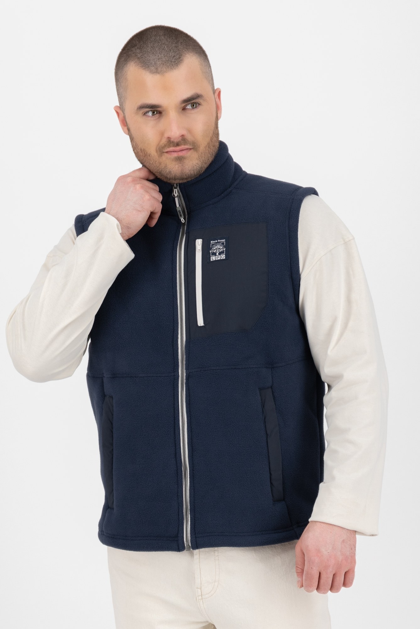LPO Fleeceweste »Ravin II« mit Langhaarfleece