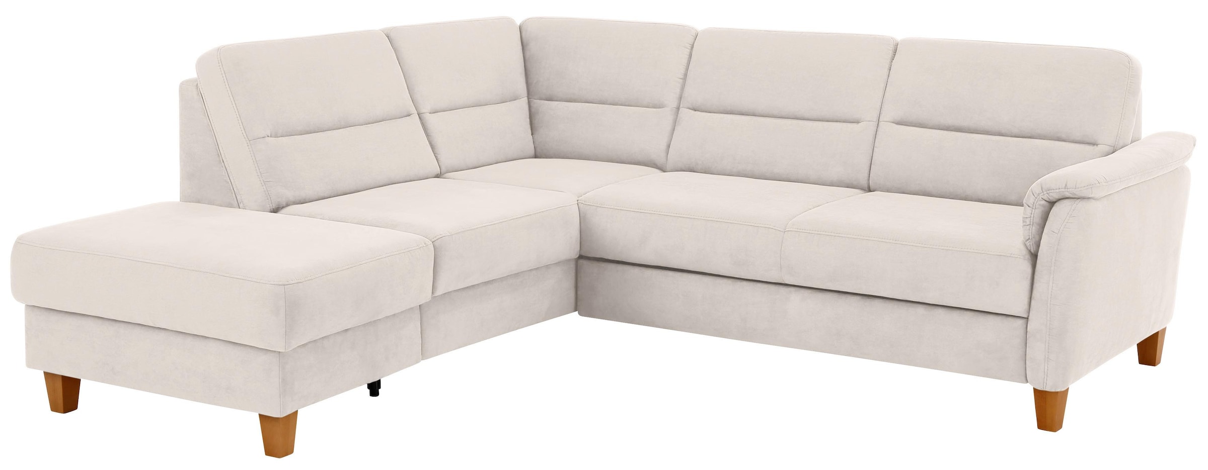 Home affaire Ecksofa »Palmera L-Form, B: 236 cm« optional Bettfunktion & Bettkasten, Federkern
