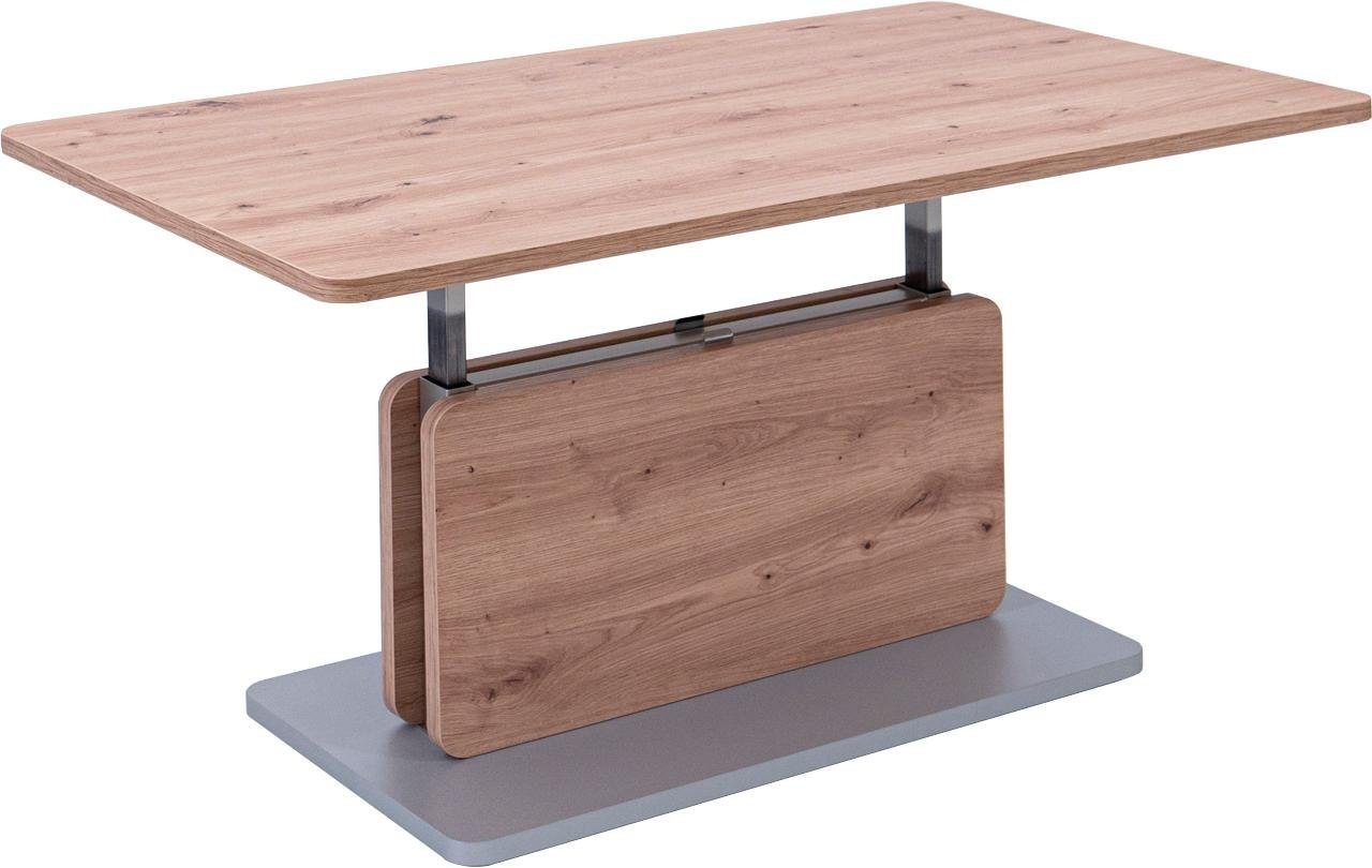 Image of Vierhaus Couchtisch »Salen«, aus massivem Wildeichenholz, mit einem Melamin Dekor und einer Lift - und Auszugsfunktion bei Ackermann Versand Schweiz