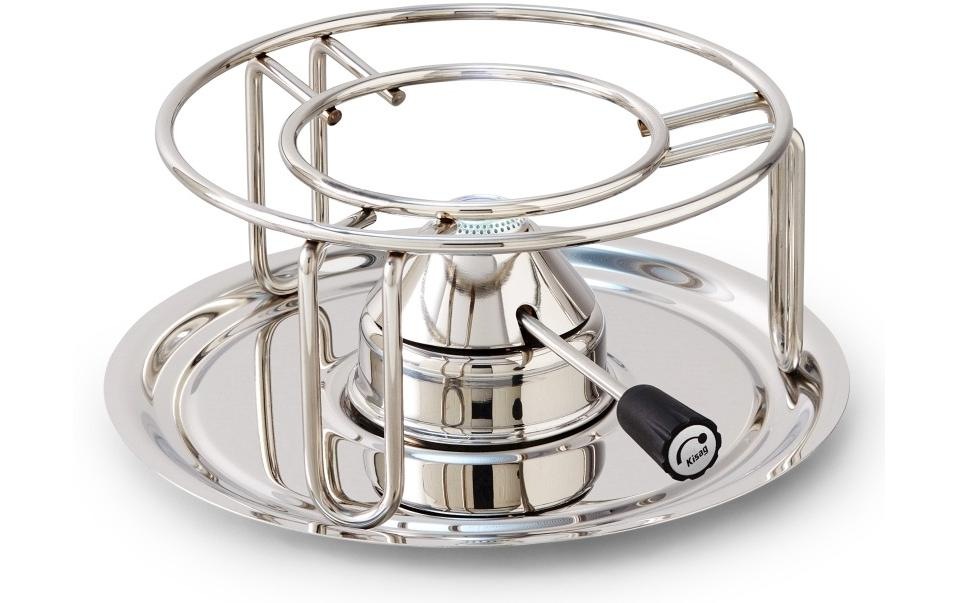 Image of Fondue "Kisag Rechaud Classic Silver"