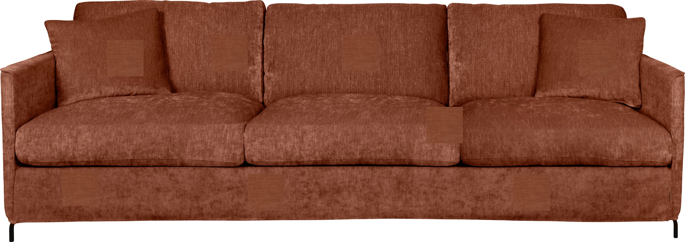 Image of furninova 3,5-Sitzer »Petito«, abnehmbarer Hussenbezug, alle Kissen mit Federn gefüllt, inklusive 2 Zierkissen, im skandinavischen Design bei Ackermann Versand Schweiz