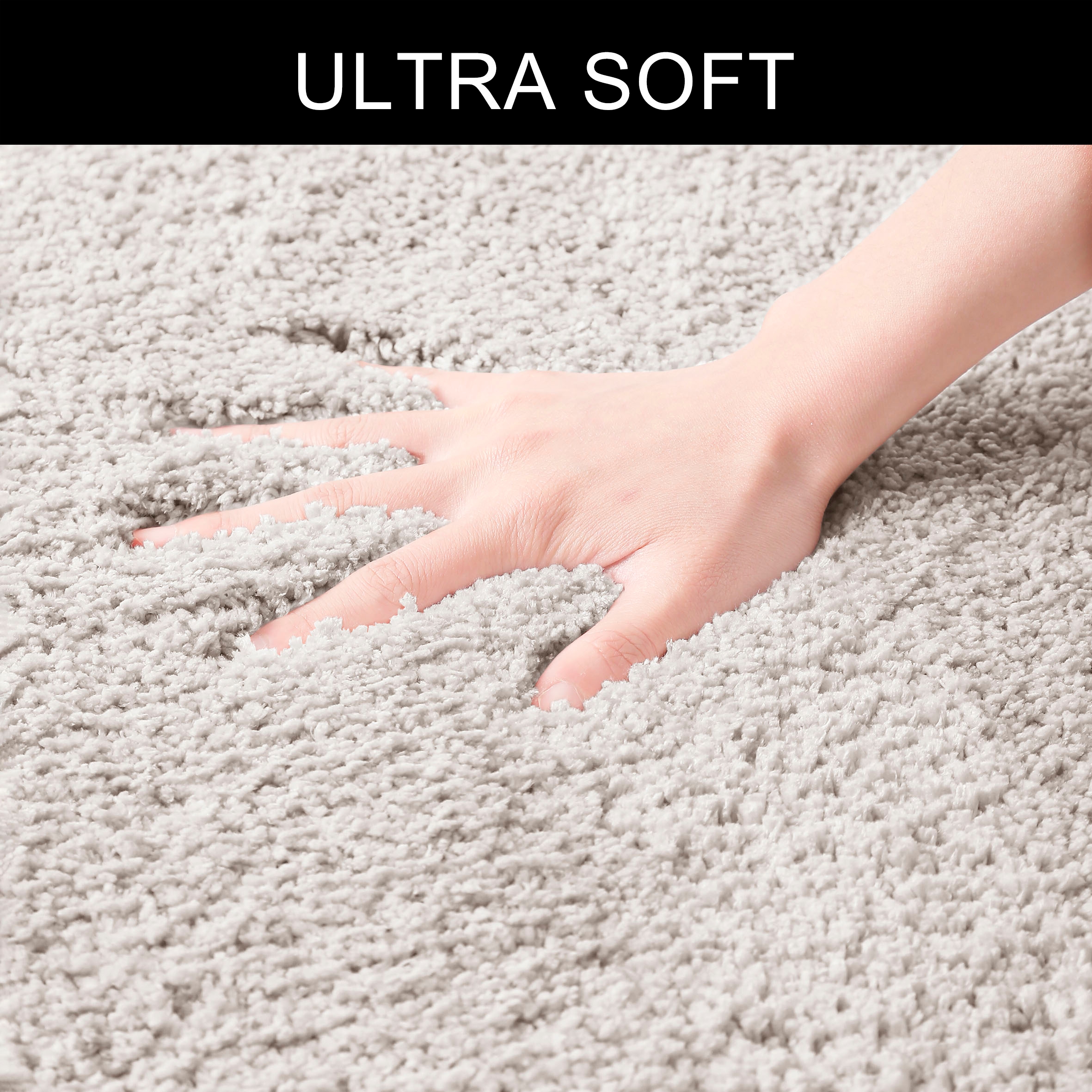 GOODproduct Badematte »Inga, Badezimmer Teppich, Badvorleger« Höhe 20 mm rutschhemmend beschichtet fussbodenheizungsgeeignet | schnell trocknend | strapazierfähig Badteppich, unifarben, weich, als halbrund und rechteckig erhältlich
