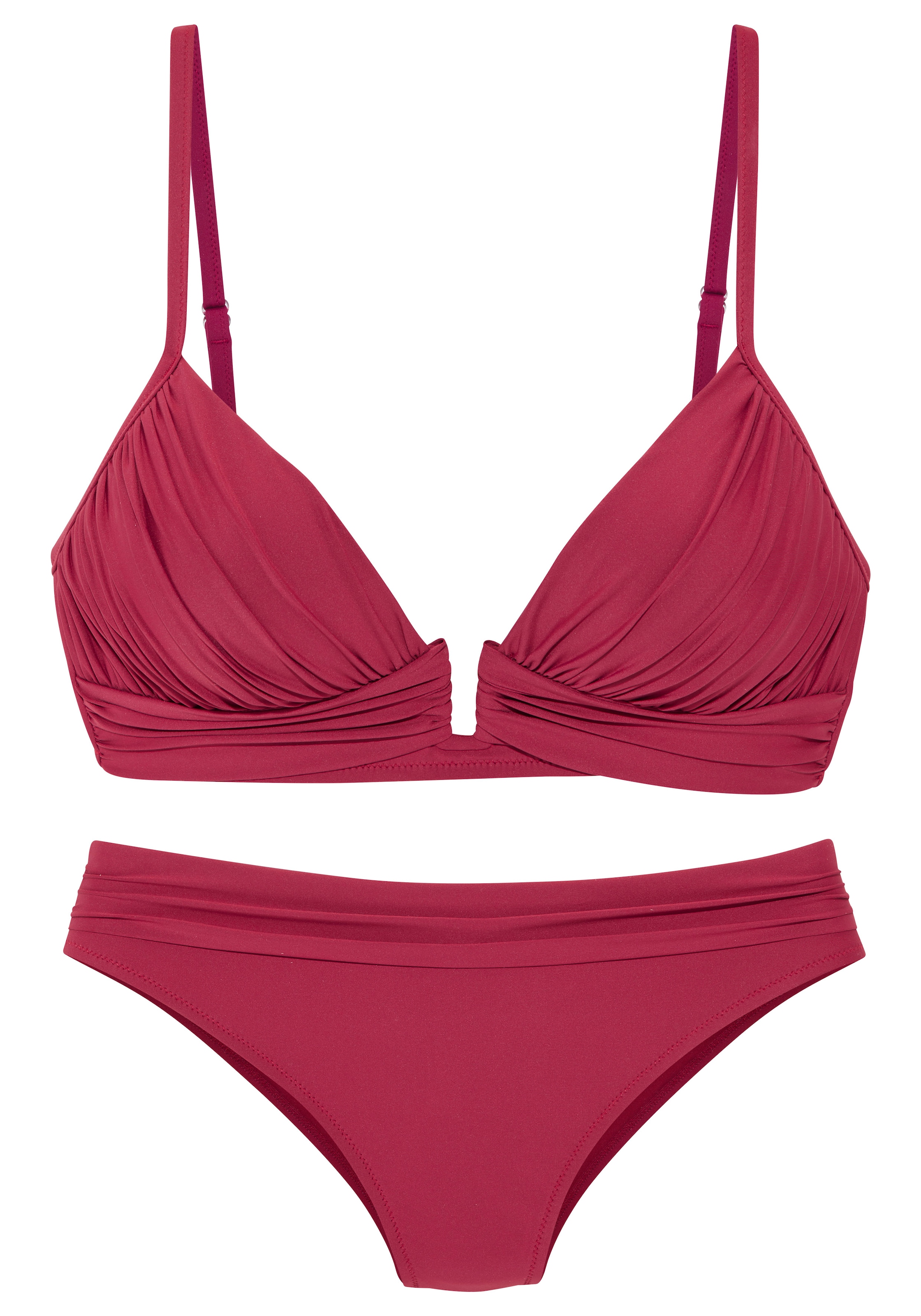 LASCANA Bikini triangle mit modischer Zierschnalle